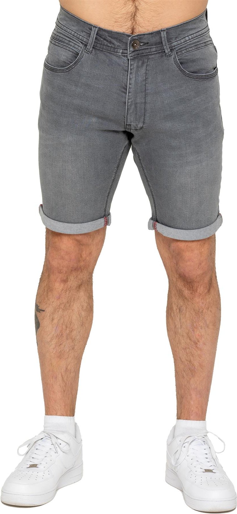 Enzo | Herren Slim Fit Denim Shorts
