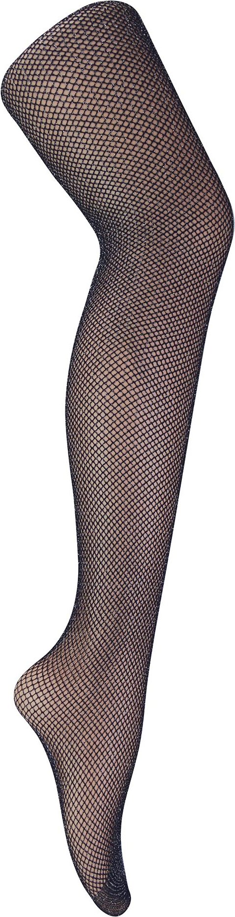 Thumbnail - Netzstrumpfhose für Frauen mit Glitzer | Sock Snob | Glänzend | Hohe Taille - Silber