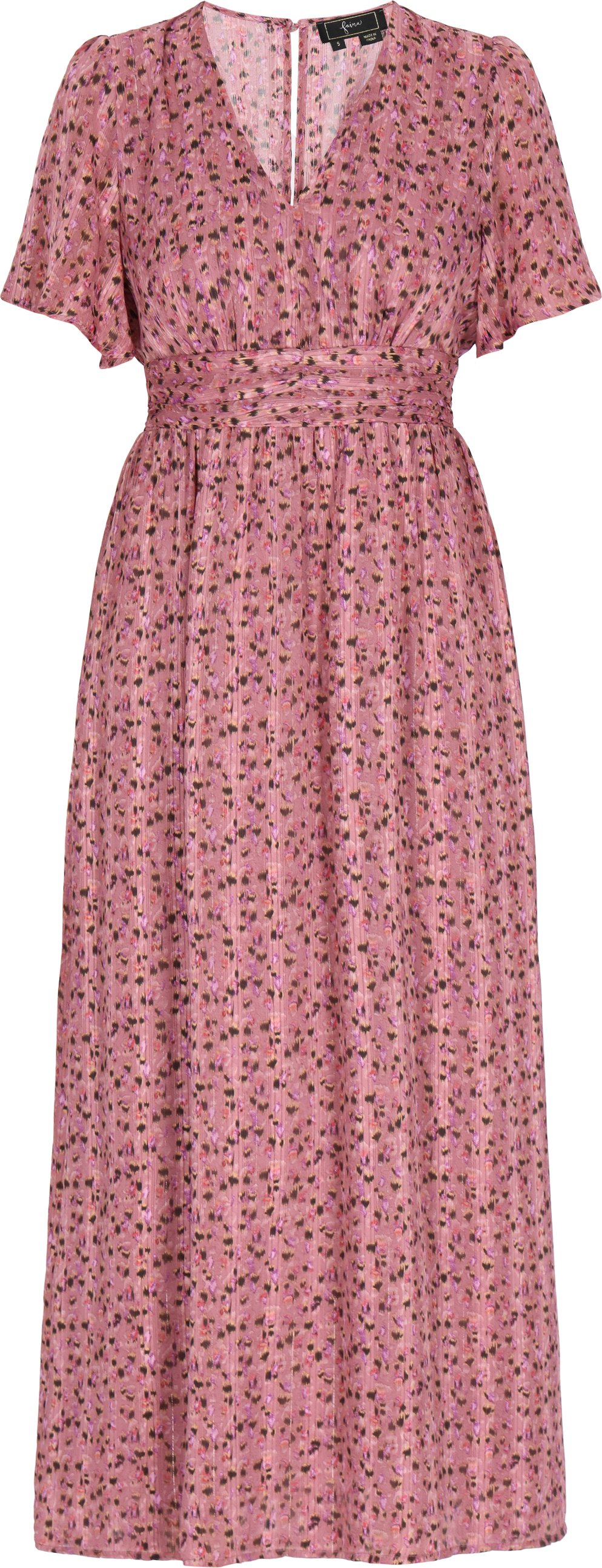 Thumbnail - Faina Kleid Frauen lila mehrfarbig