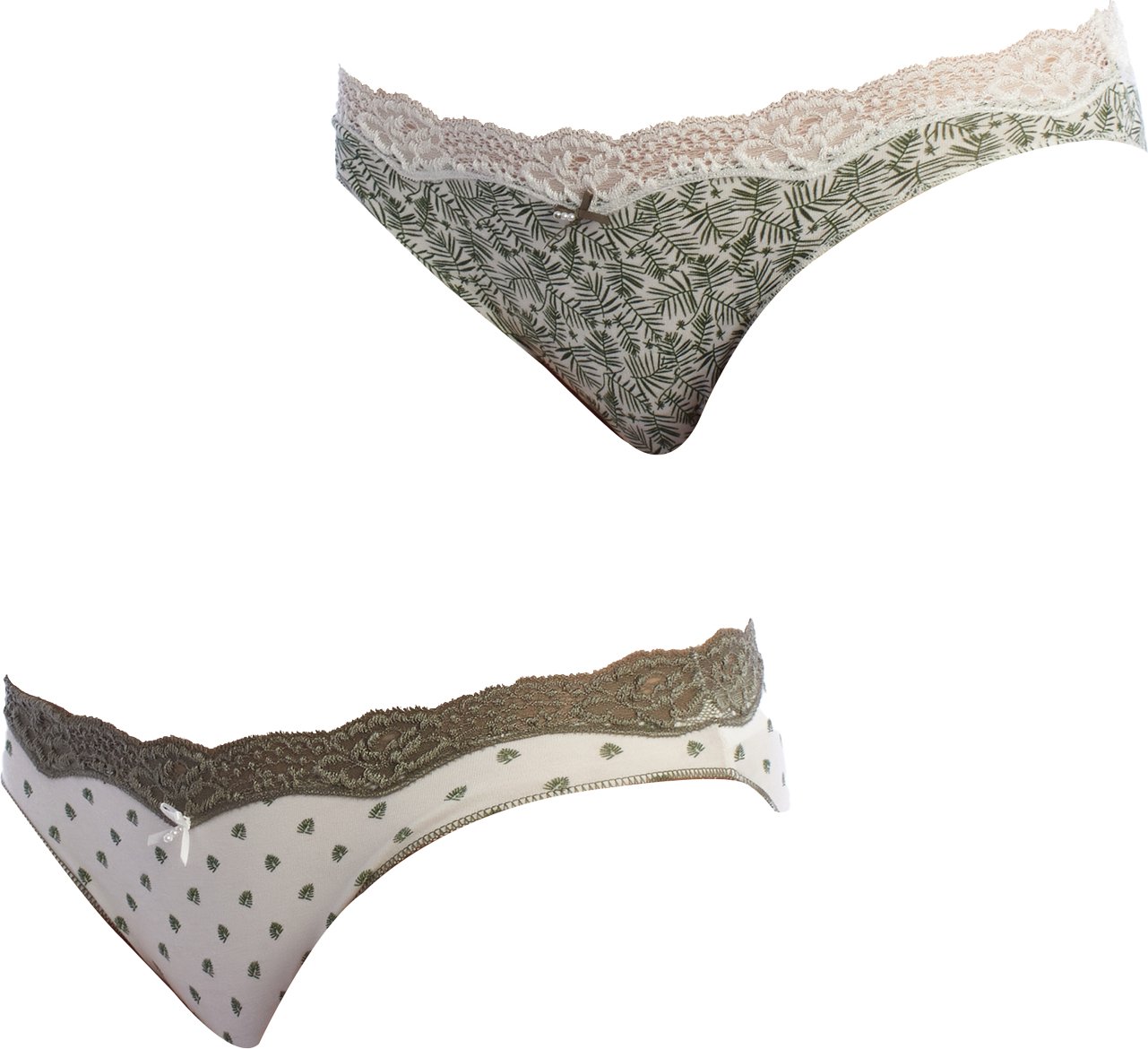 Pack-2 Mini Coquettes Baumwollhöschen 1031500 für Damen