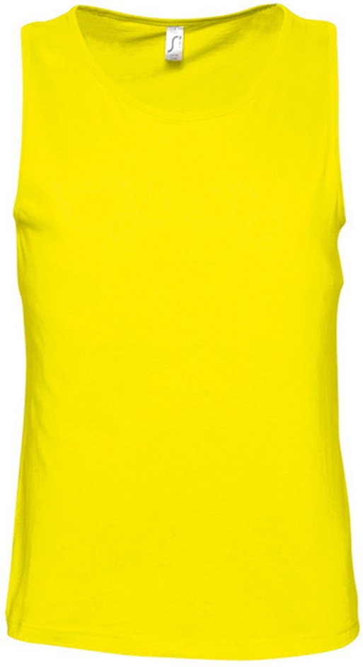 SOLS Herren Justin ärmelloses Tank / Vest Top (Lemon)