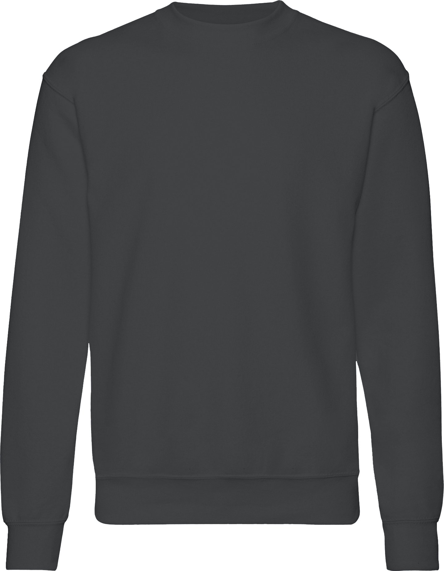 Fruit Of The Loom Herren Set-In Belcoro® Yarn Sweatshirt (Light Graphite)