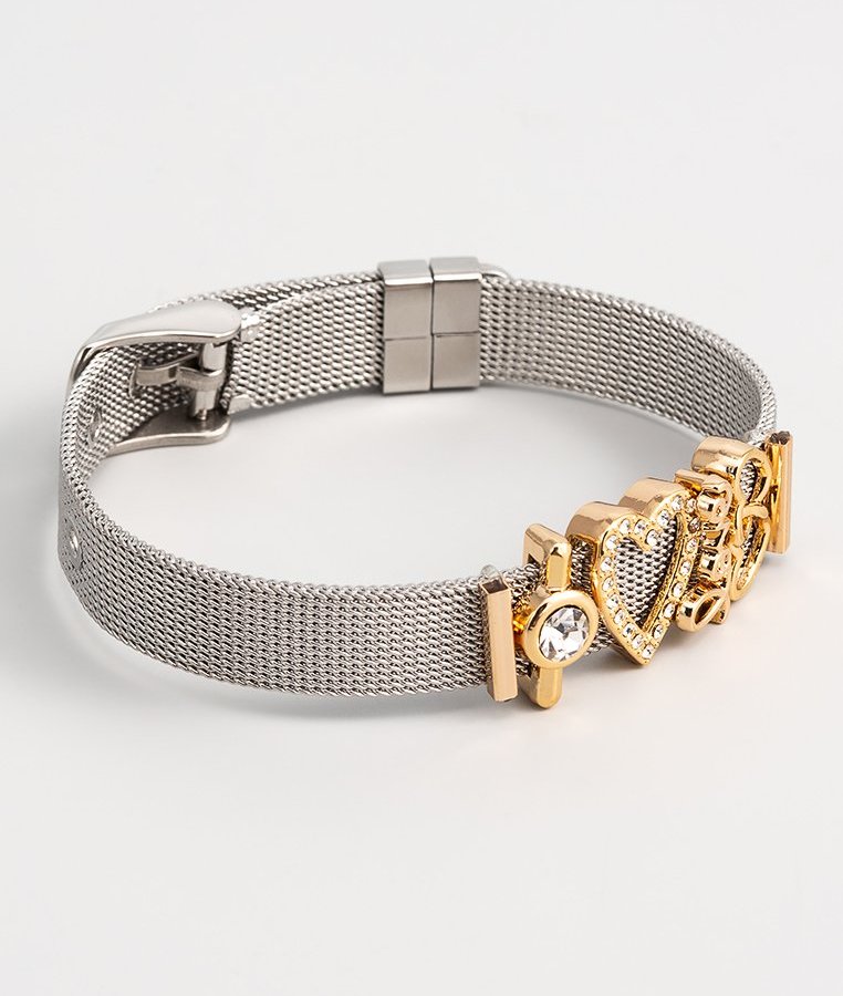 US Polo Assn Jewellery Grace Gelbgoldarmband