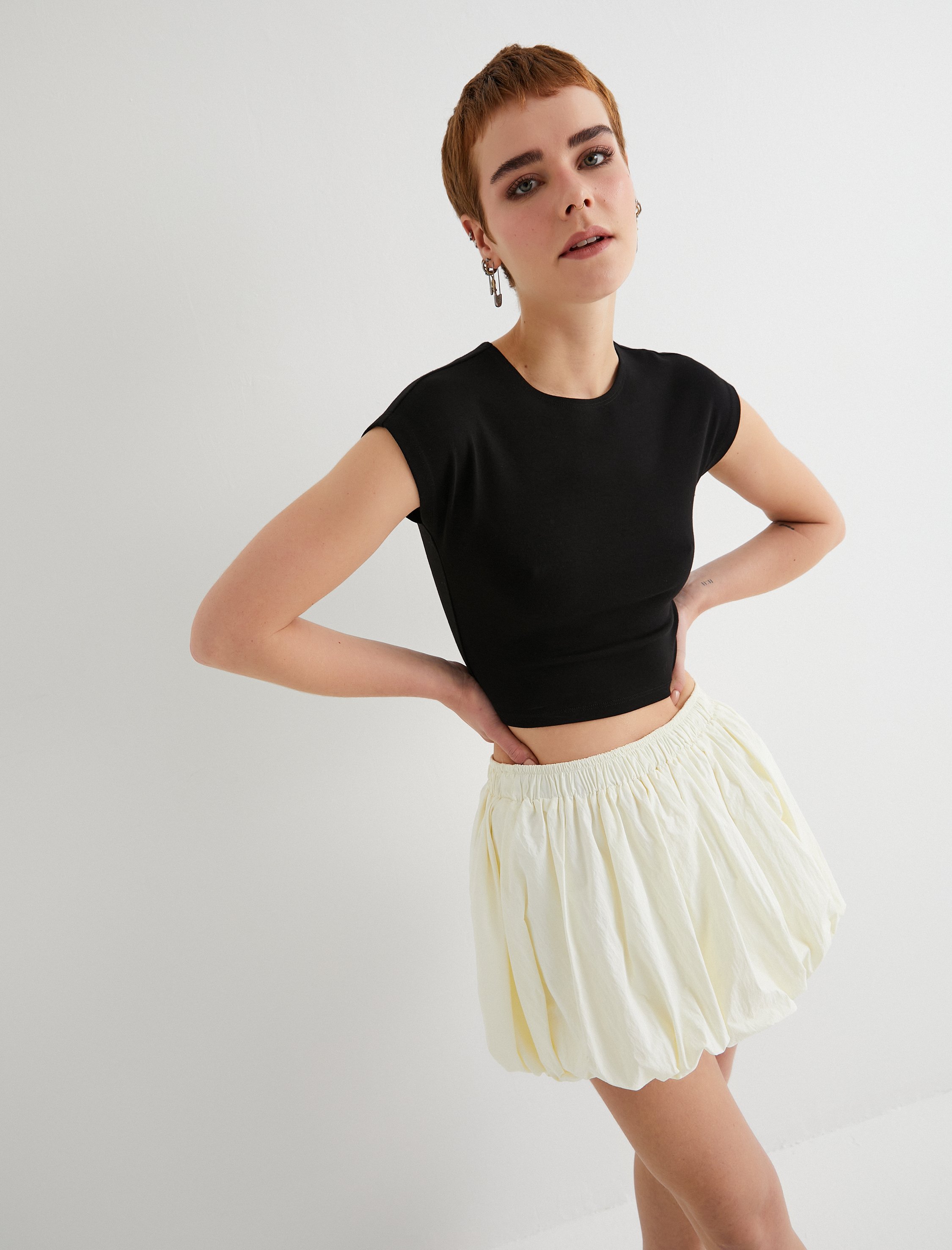 Koton TSHIRT SS BSC Slim Fit Modal T-Shirt