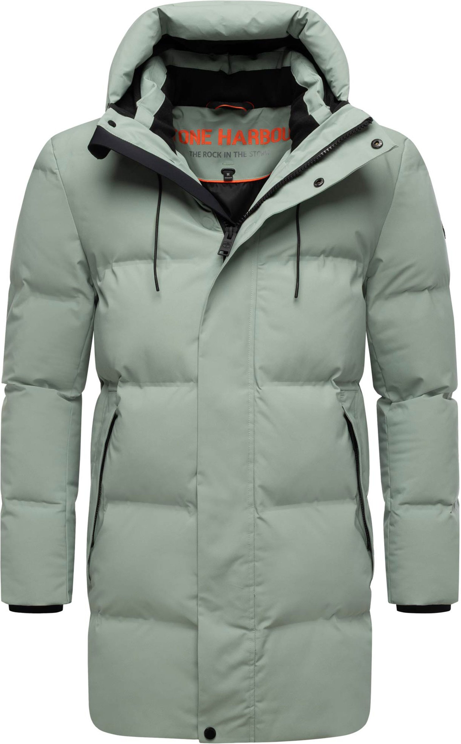 Stone Harbour Herren Winterjacke Darianoo mit Downfree-Steppung & Magnetverschluss