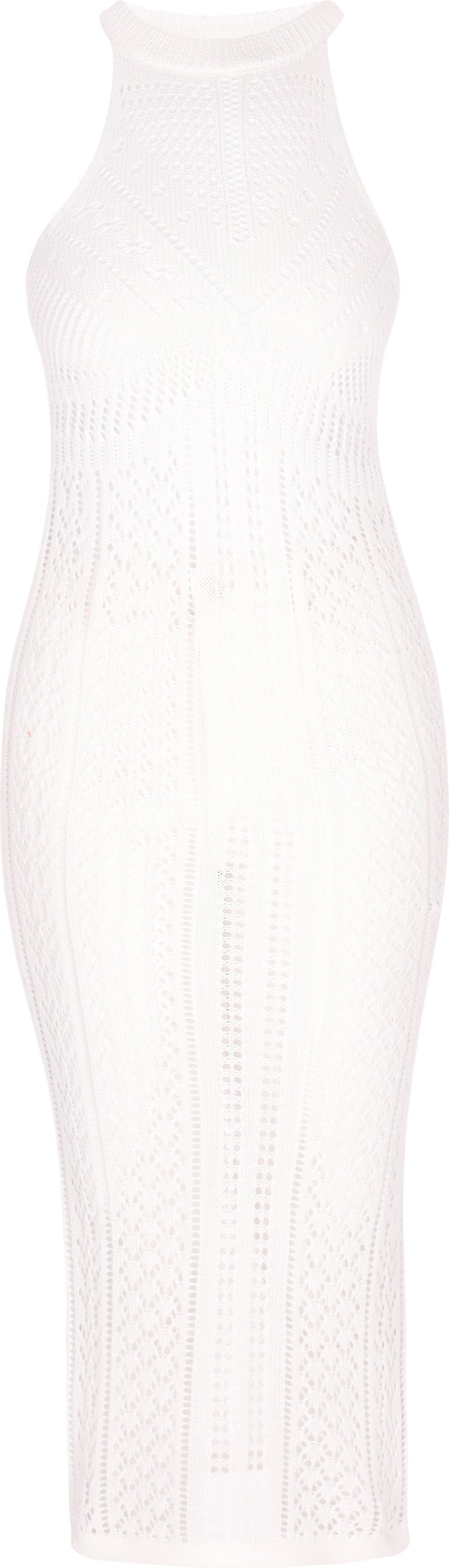 IZIA Kleid Frauen cremefarben