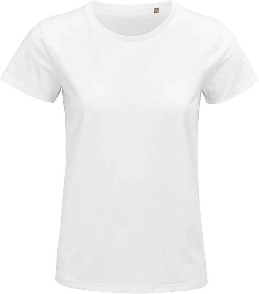 SOLS - "Pioneer" T-Shirt Baumwolle aus biologischem Anbau für Damen (Weiß)