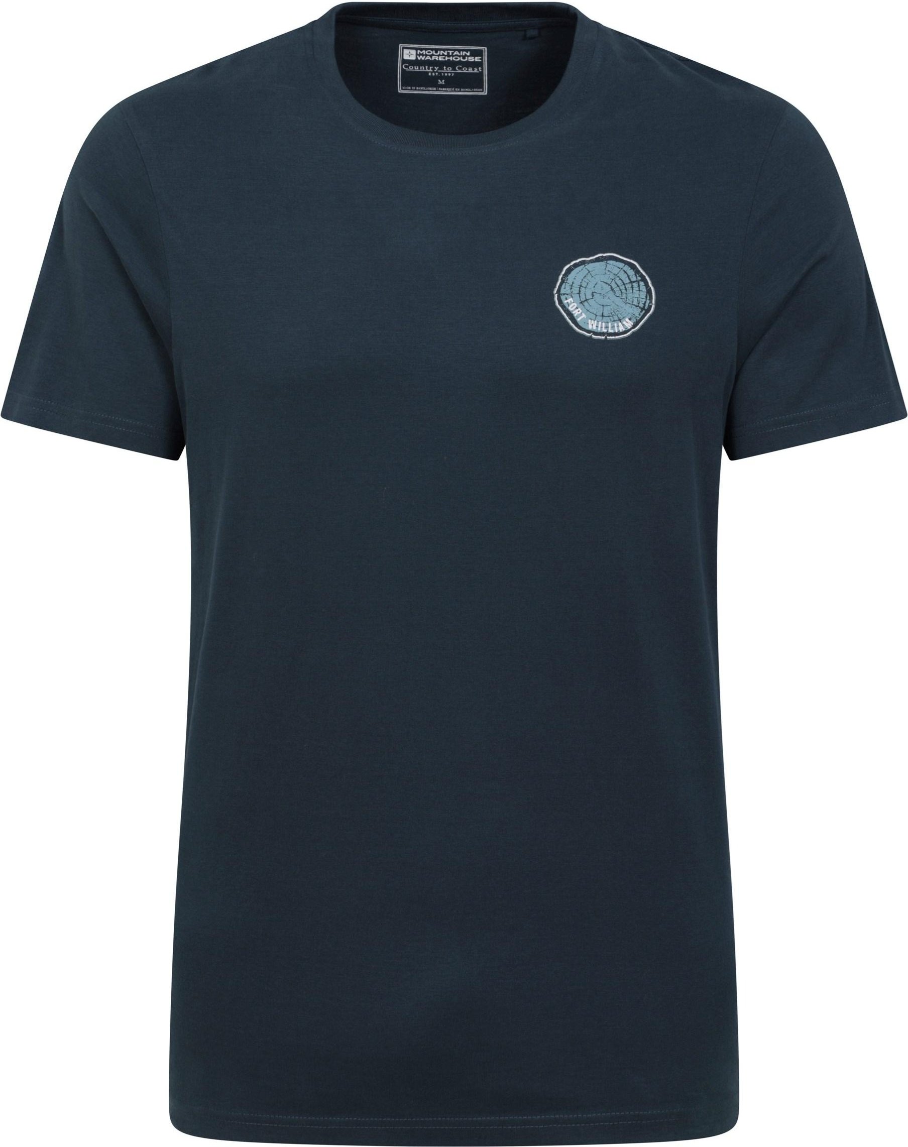 Mountain Warehouse - "Fort William" T-Shirt für Herren (Dunkelblau)