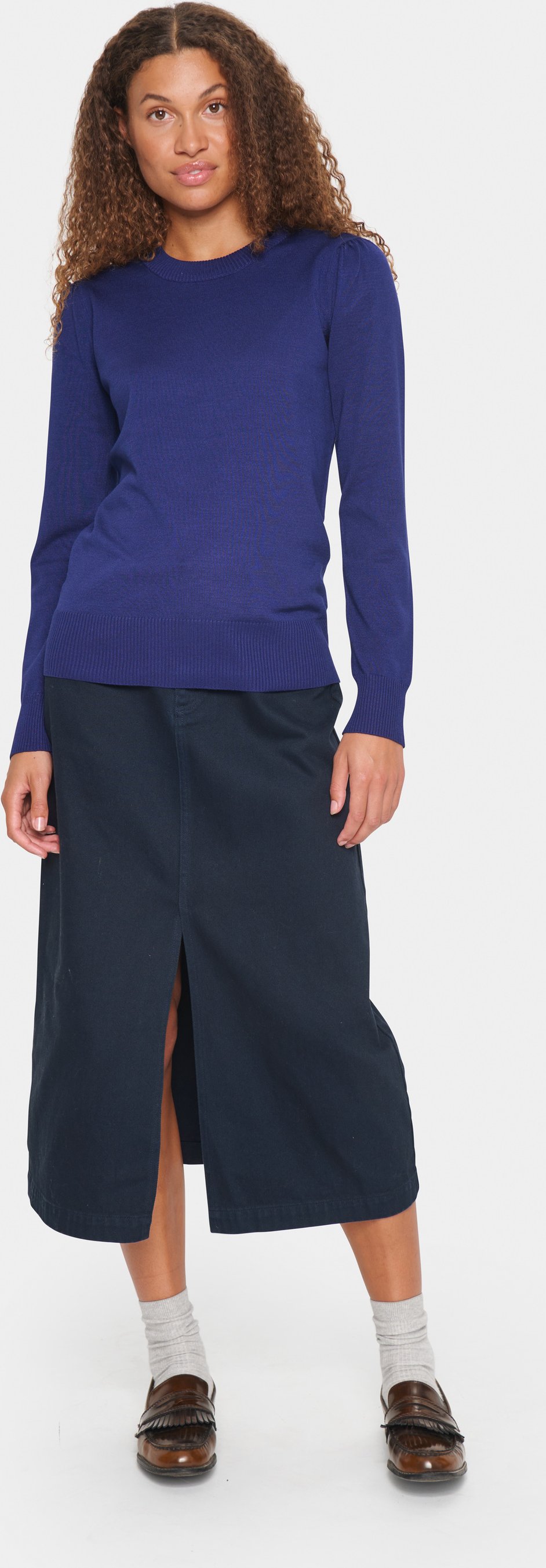 Poncho MilaSZ Gerade Passform dark blue