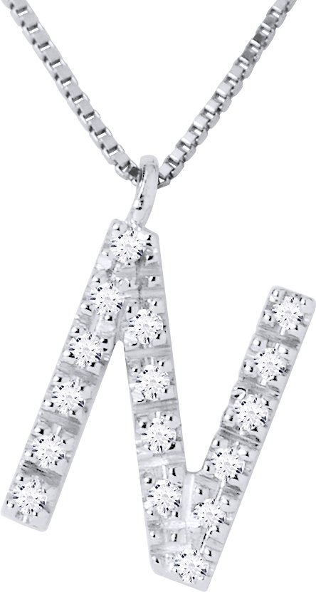 DIADEMA - Halskette mit Diamanten - N - Weißgold