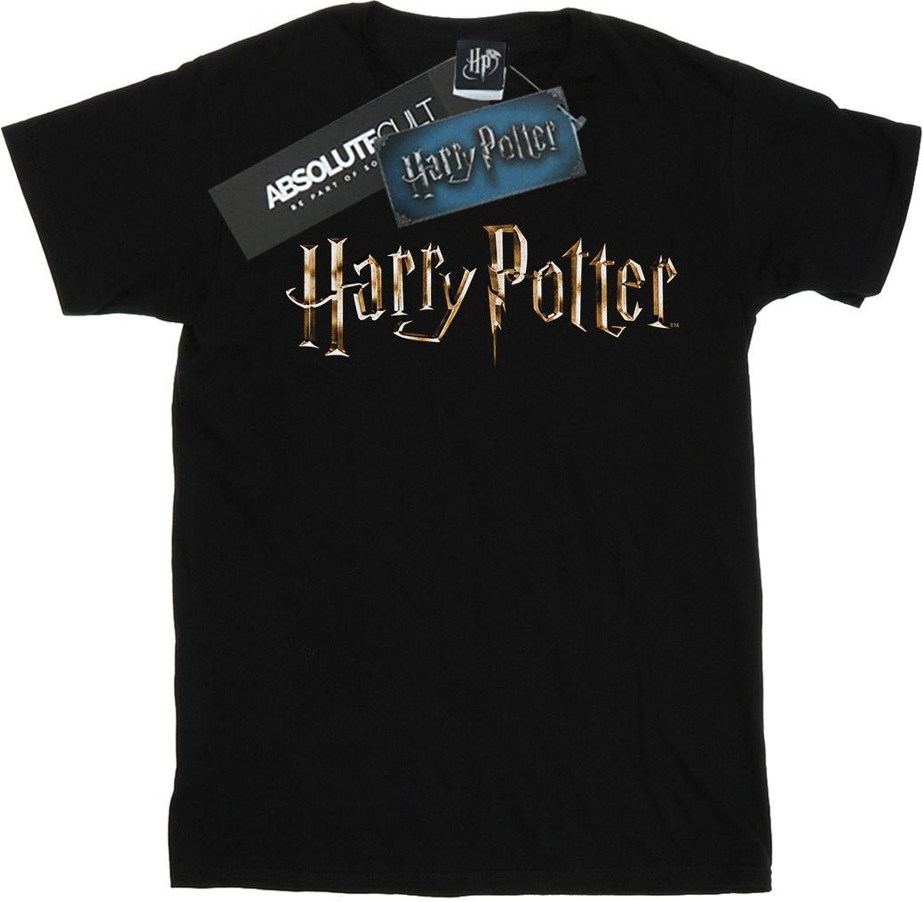 Harry Potter - T-Shirt für Mädchen (Schwarz)