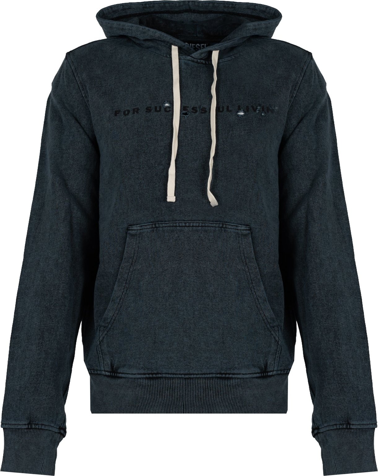 Diesel Sweatshirt Ginn Hood Herren grau