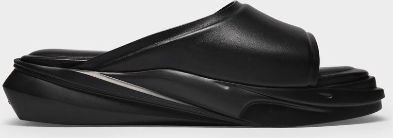 Sandalen Mono aus schwarzem Leder