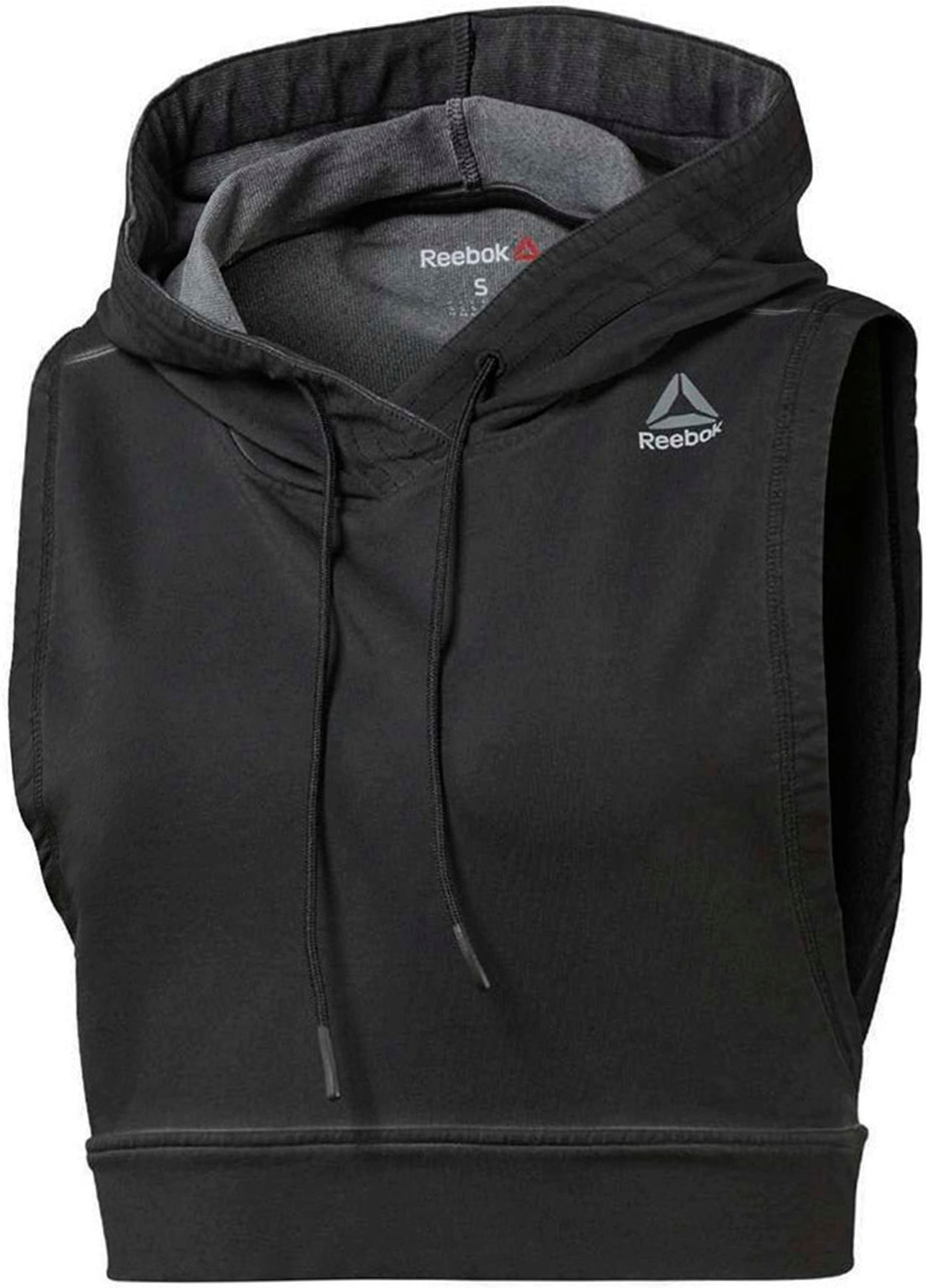 Reebok Womens Combat Glory Hoodie Training Weste Schwarz BR0325