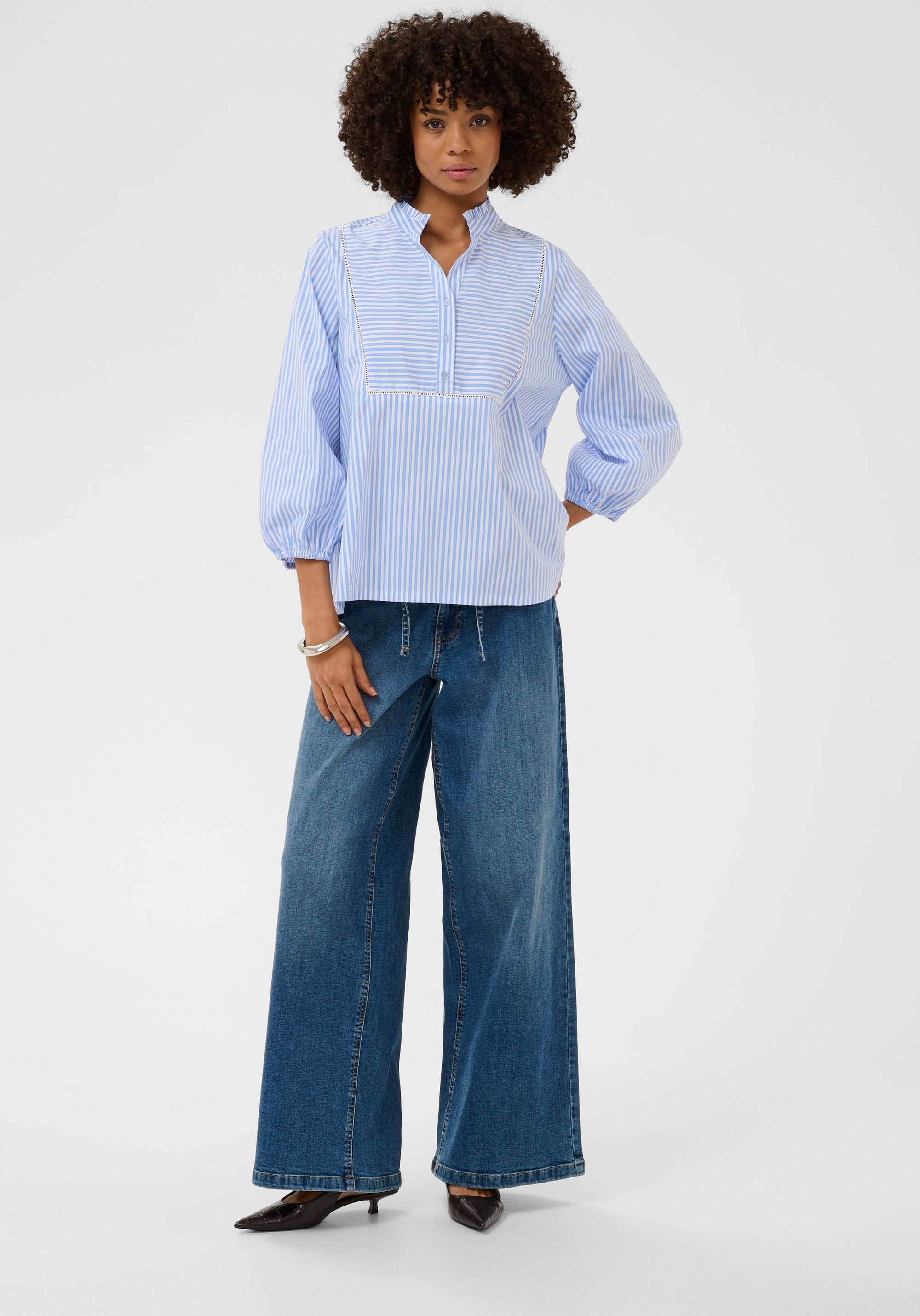 Langarm-Bluse CUjoey Langarm-Bluse Relaxed fit