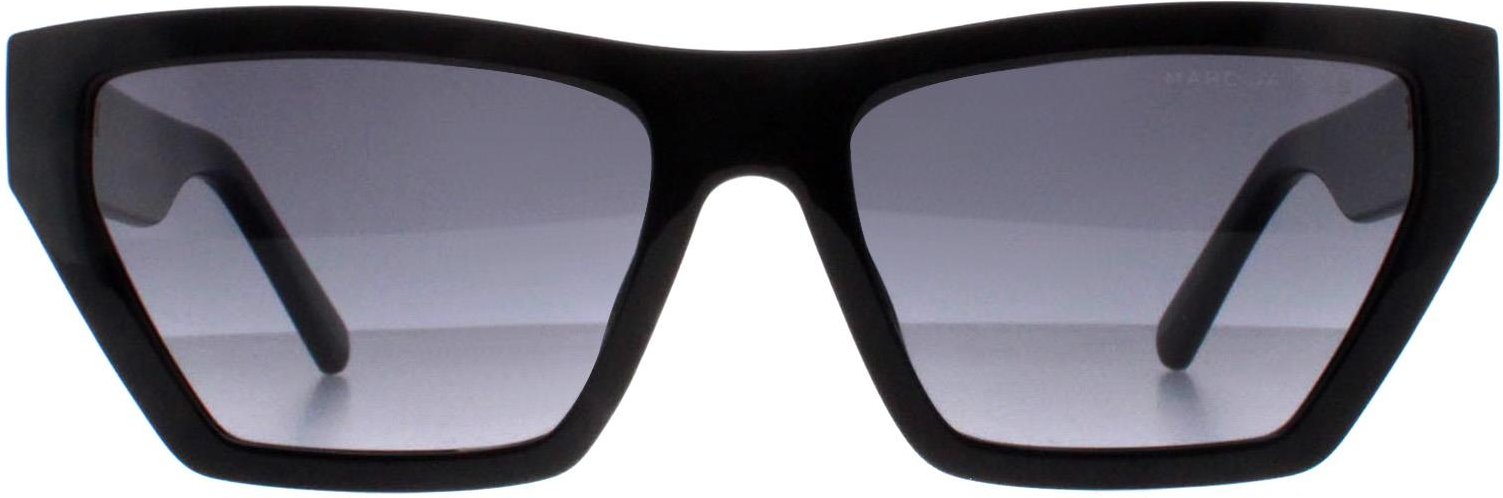 Thumbnail - Marc Jacobs Cat Eye Womens Glänzend Schwarz Dunkelgrau Gradient MARC 657/S