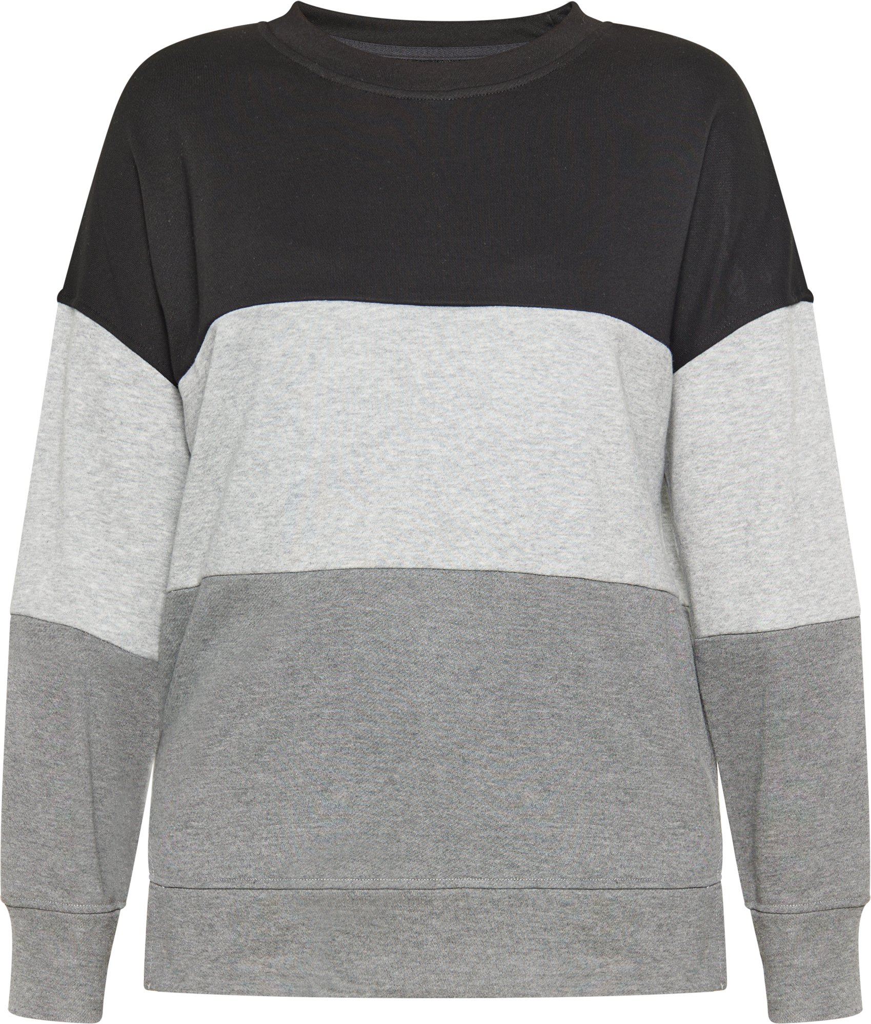 FELIPA Sweatshirt Frauen schwarz/grau