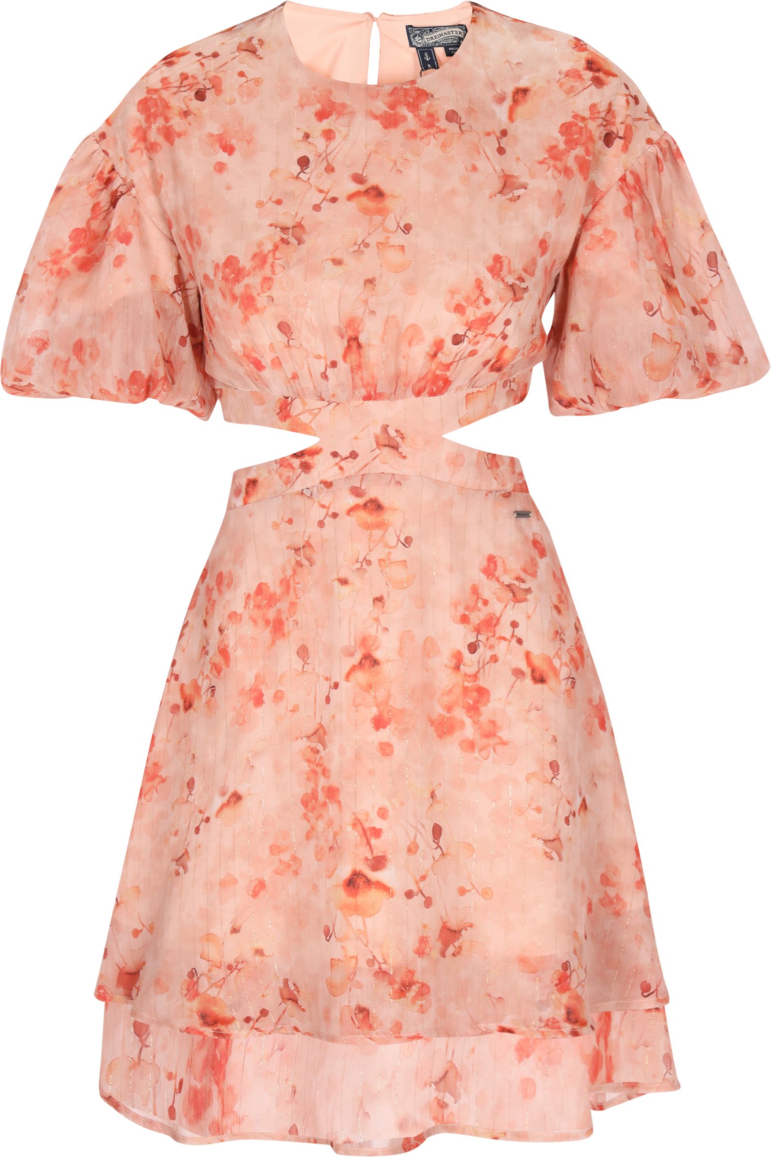 Dreimaster Kleid Frauen Aprikose