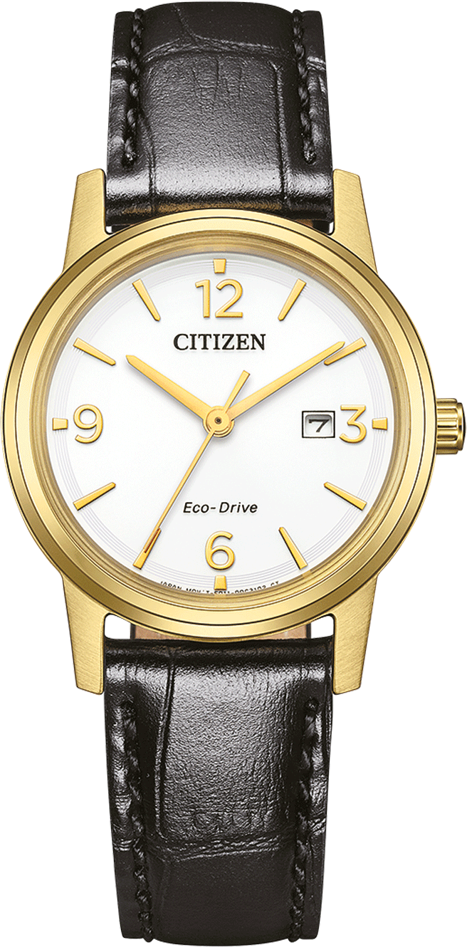Citizen Schwarz Damen Armbanduhr EW2722-01A