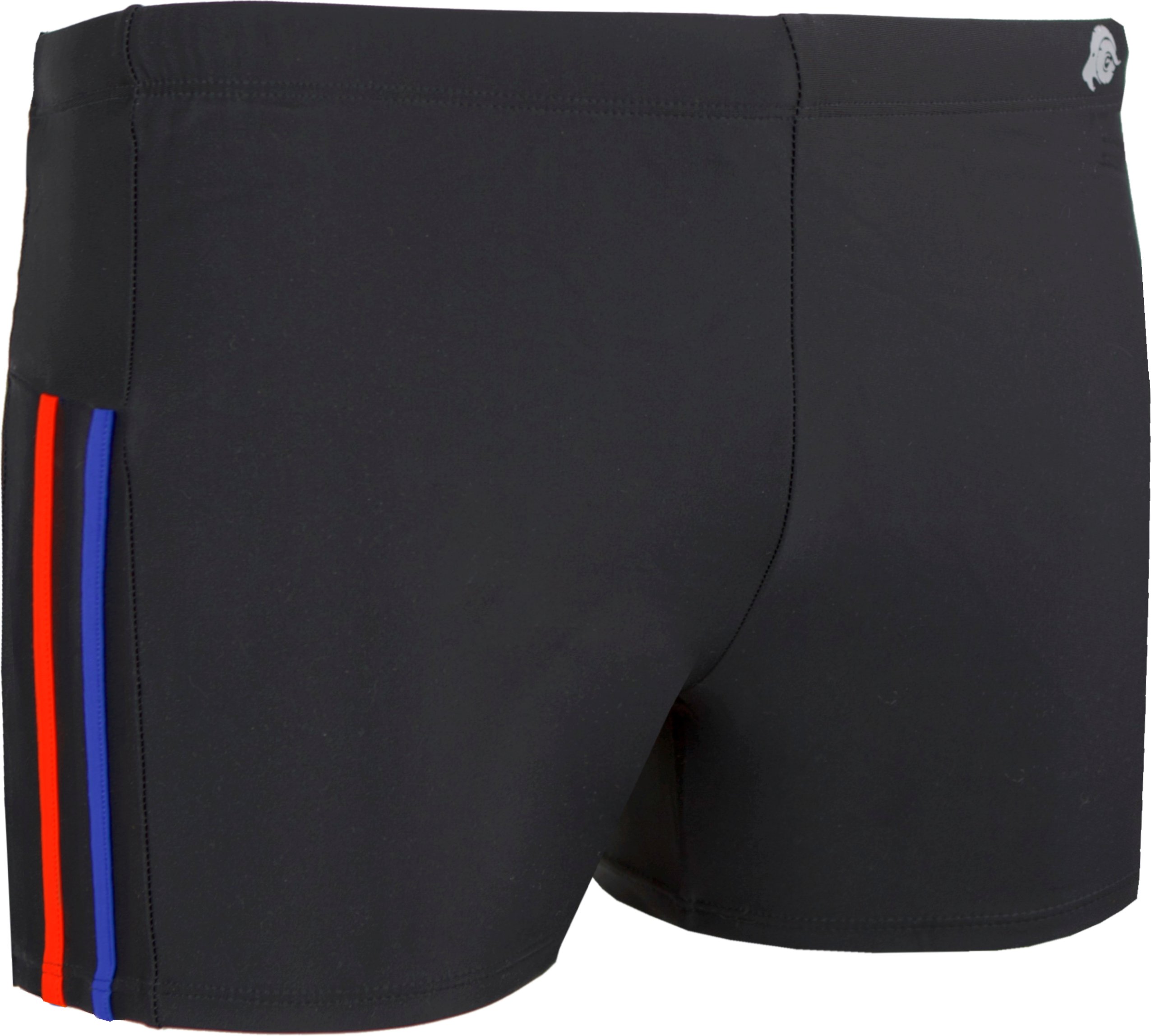 Herren Badehose eng anliegend gestreift Boxerbadehose
