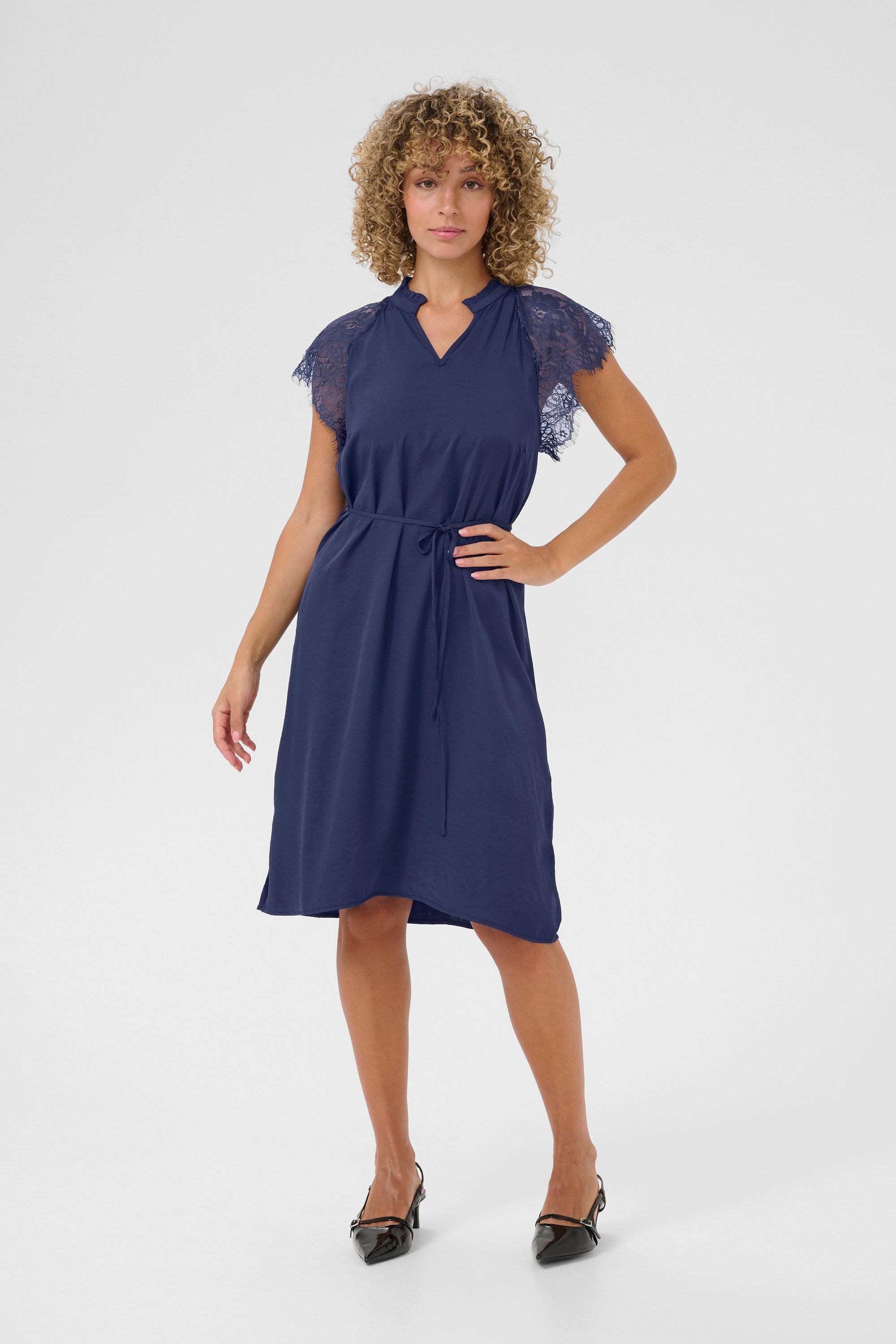 Thumbnail - Kleid Straight fit Ocean Cavern dark blue