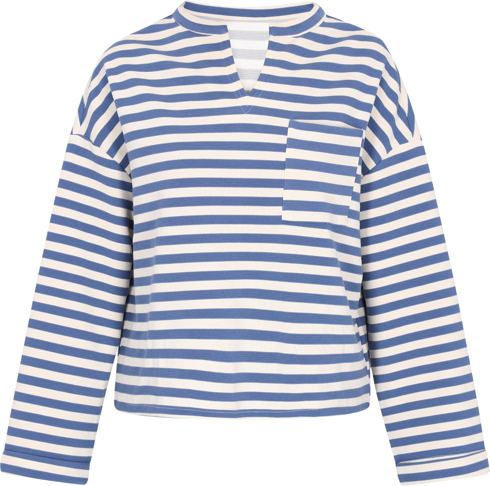 usha Bluse Frauen Mehrfarbig Blau