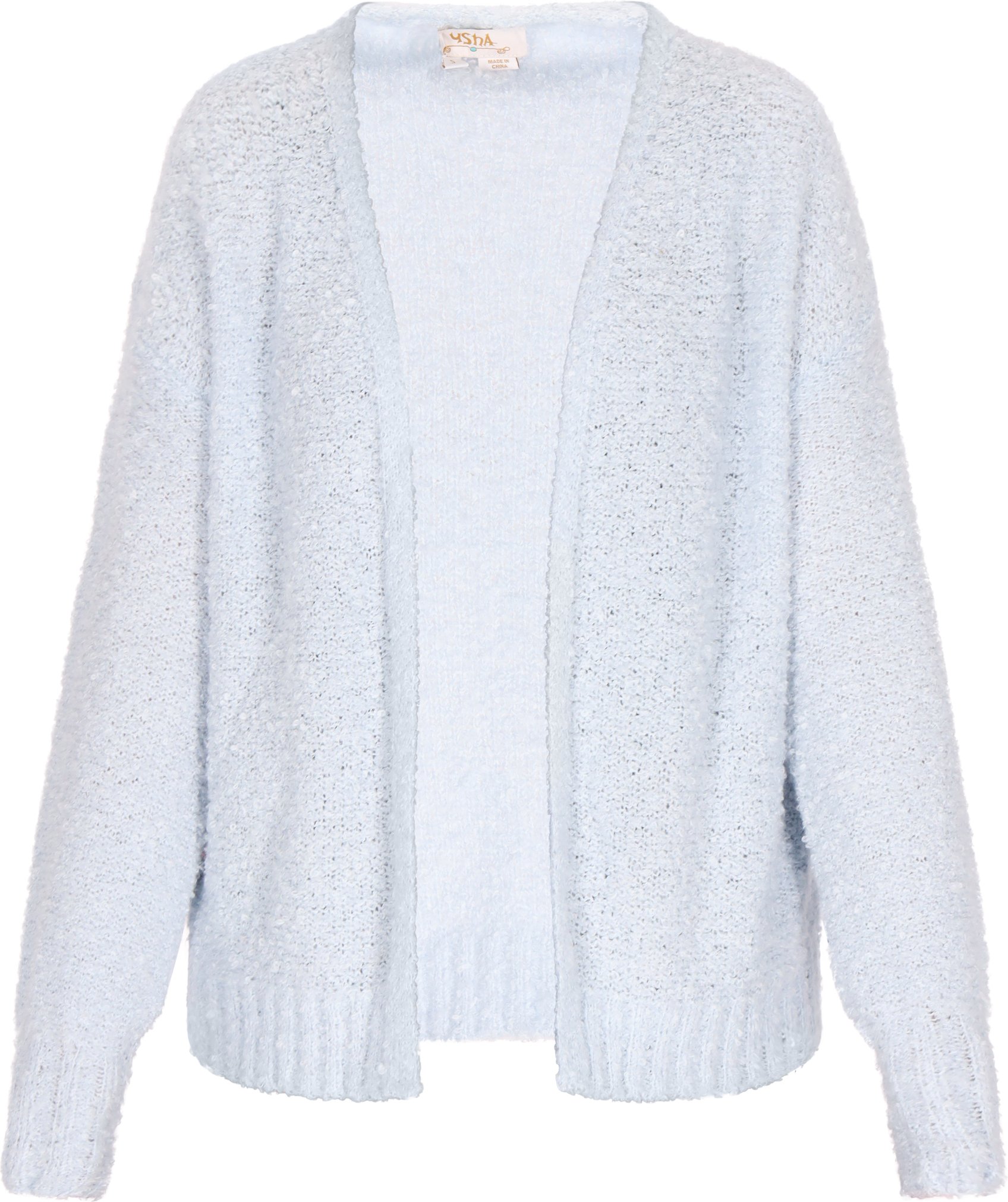 usha Strickjacke Damen hellblau