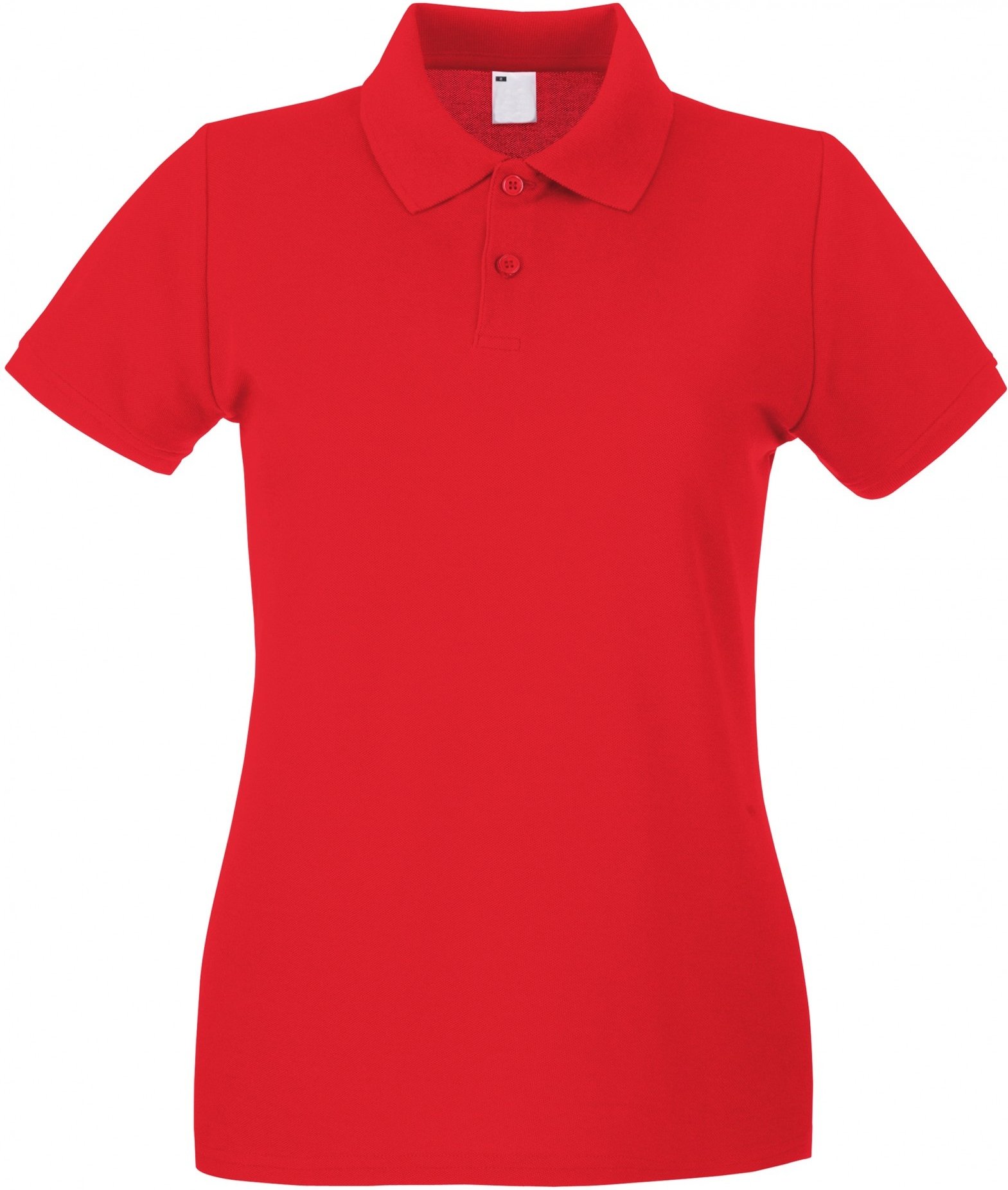 Fruit of the Loom - Poloshirt für Damen kurzärmlig (Signalrot)