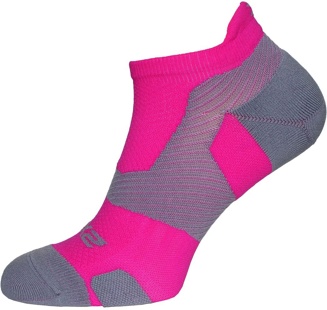 2xu leichte Kissen Herren Magneta/hellgrau keine Show Socken