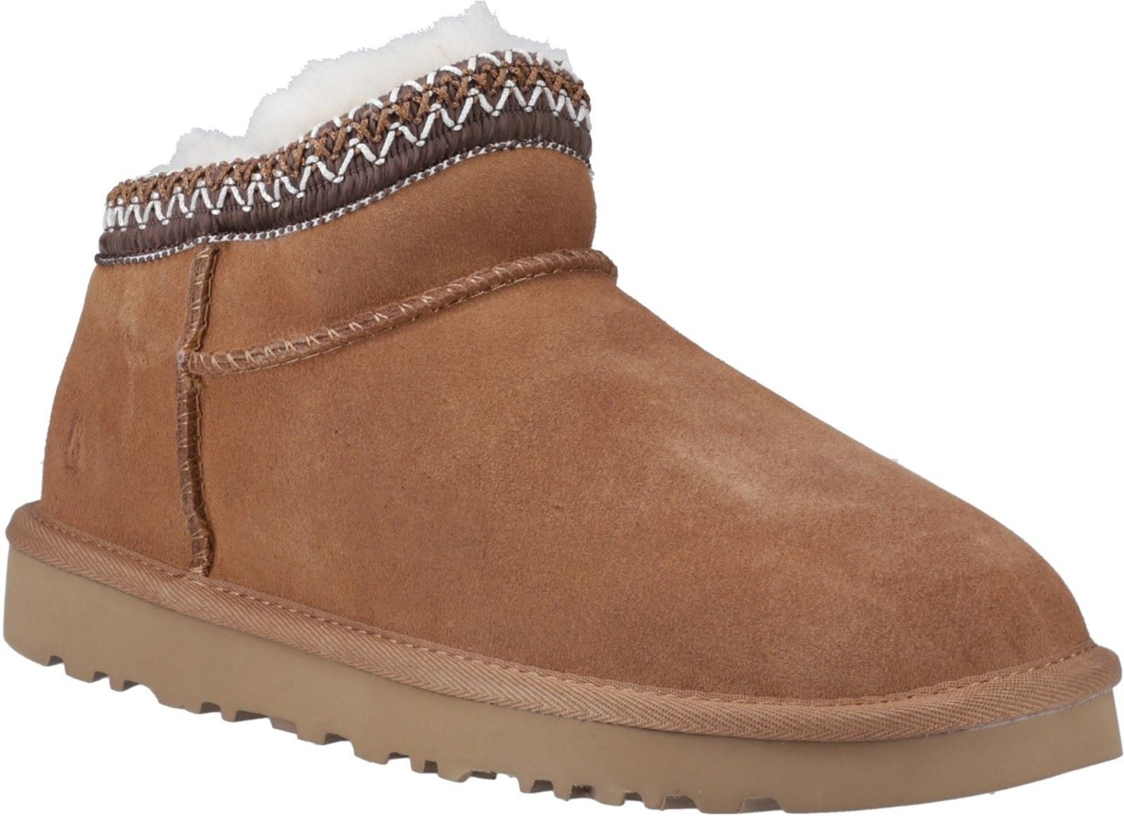 Hush Puppies Sloane Damenhausschuhe aus Veloursleder in Tan