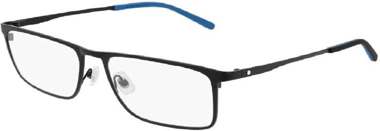 Rechteckige Metallrahmen-Brille