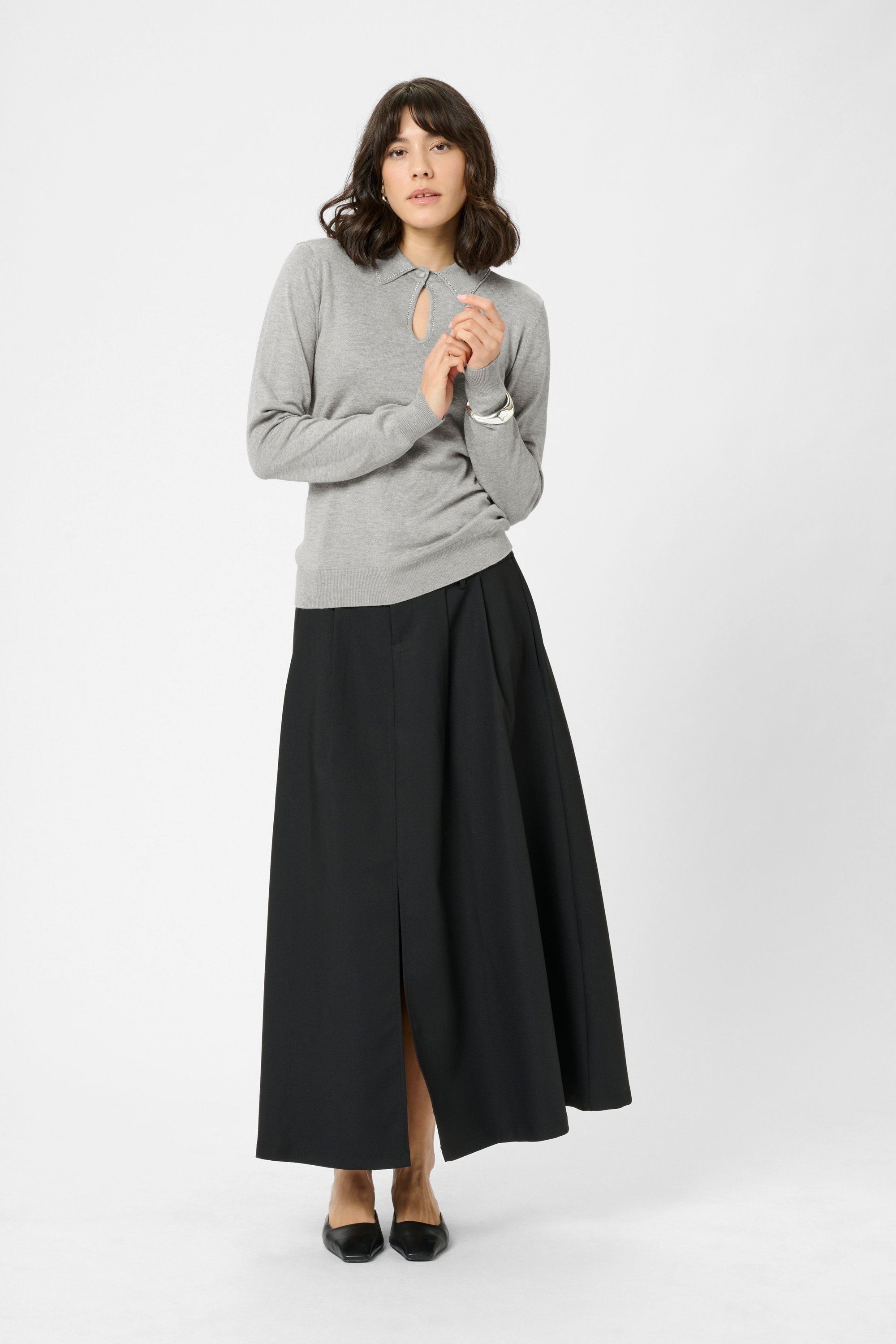 Strickpullover KAjada Strickpullover Slim fit grey