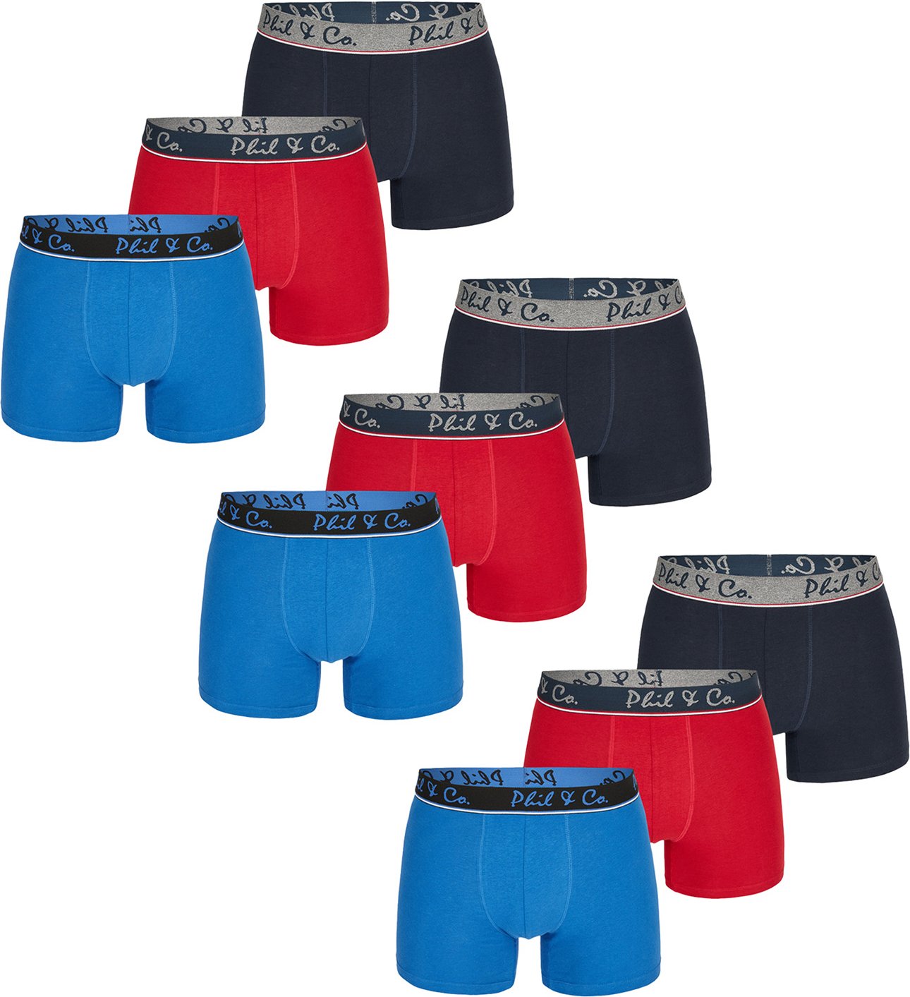 Thumbnail - Retro Boxer Jersey Core 9-Pack