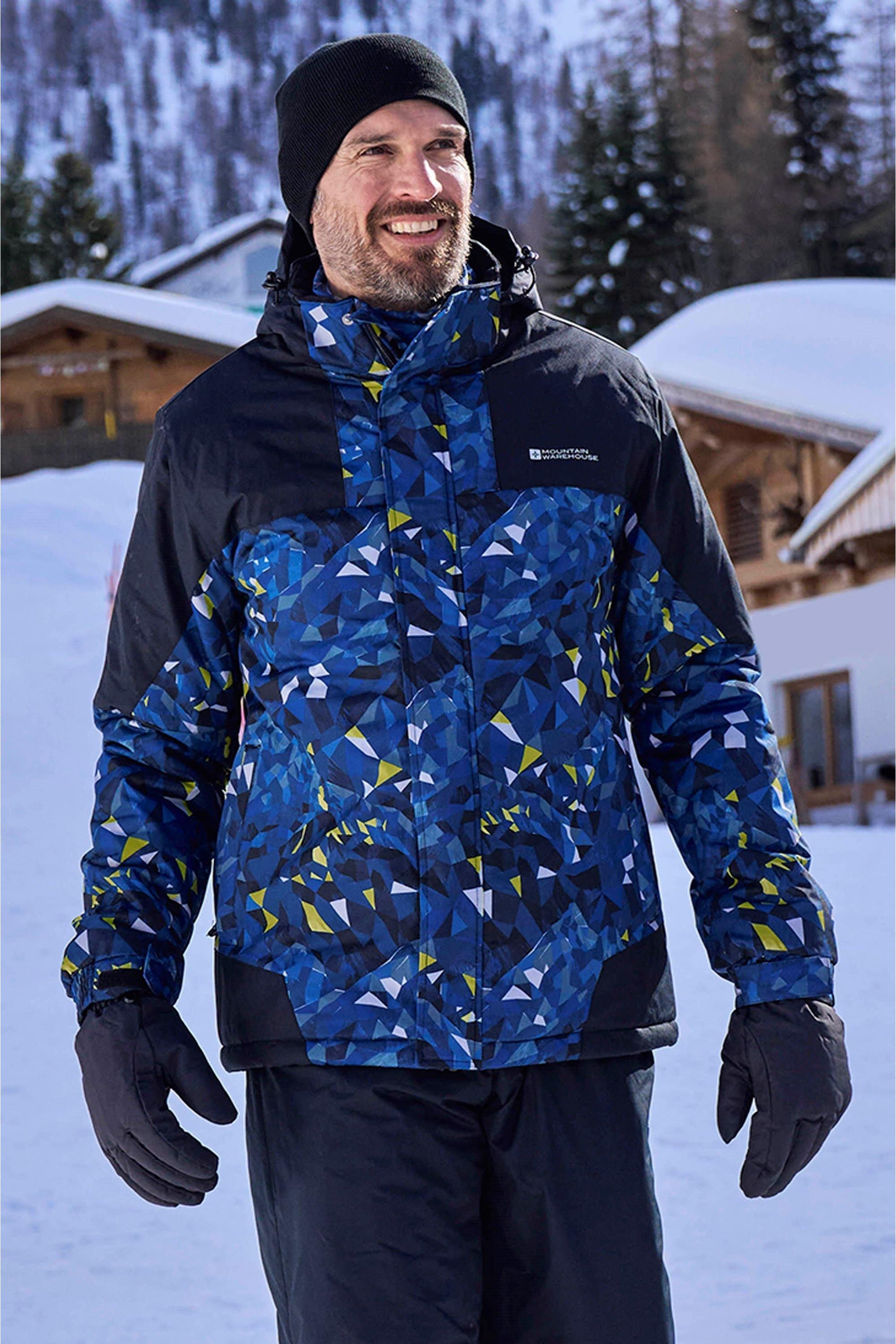 Thumbnail - Mountain Warehouse - "Shadow II" Skijacke für Herren (Dunkelblau)