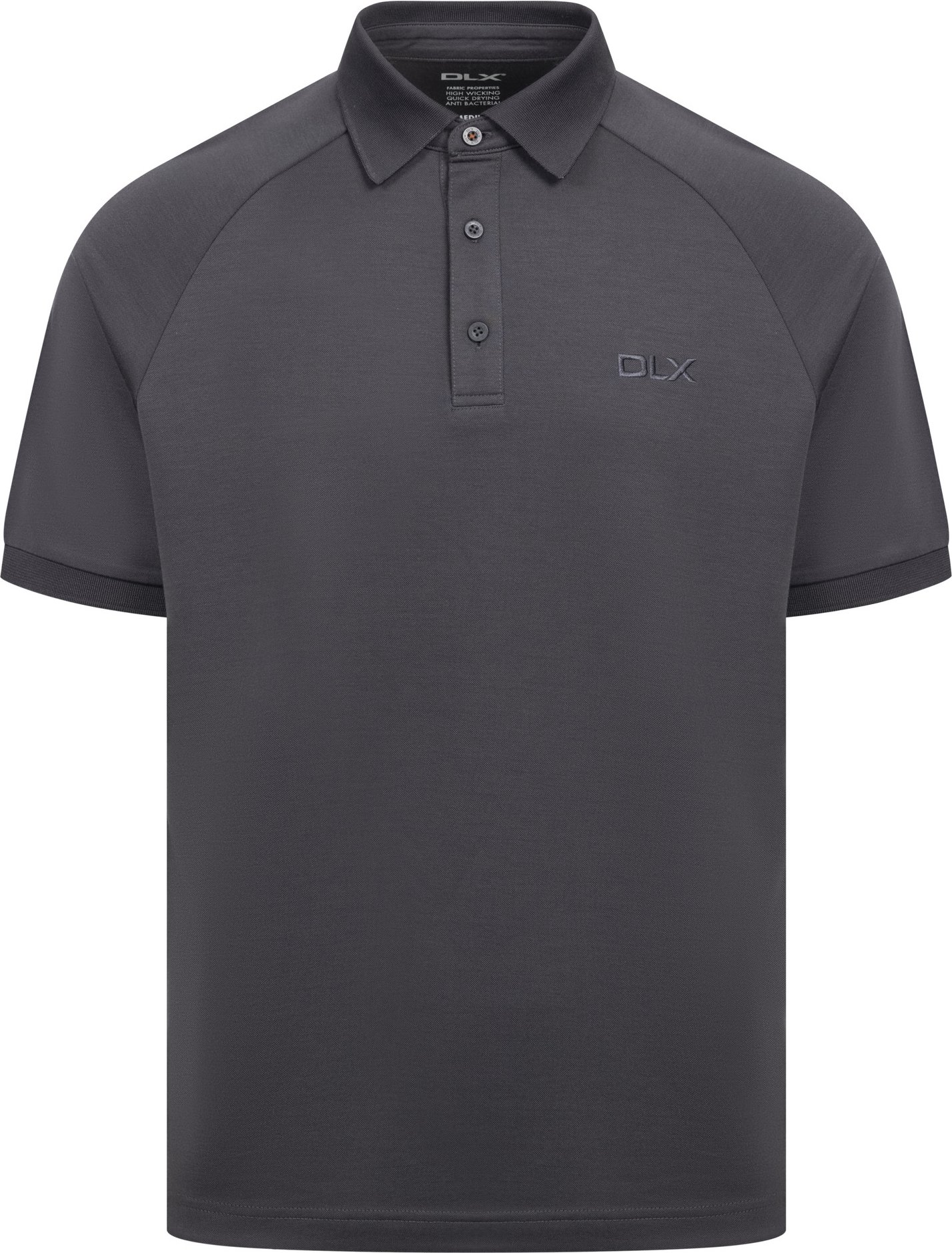 Trespass - "Hewson DLX" Poloshirt für Herren (Dunkelgrau)