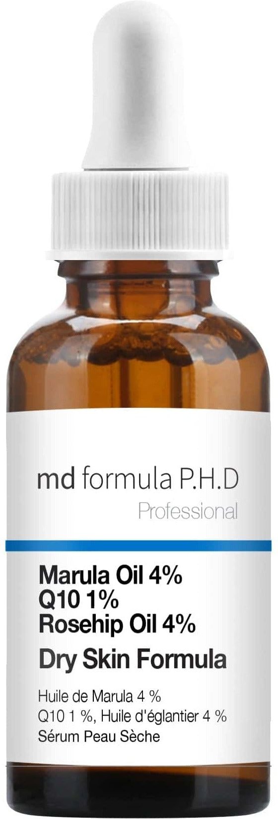 MD Formel Trockenheitsserum Marulaöl 4%, Q10 1%, Hagebuttenöl 4% 30ml