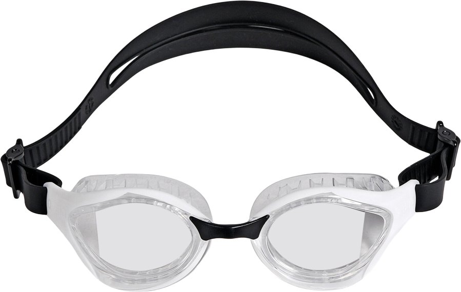Arena - "Air Bold Swipe" Schwimmbrille (Transparent/Weiß)