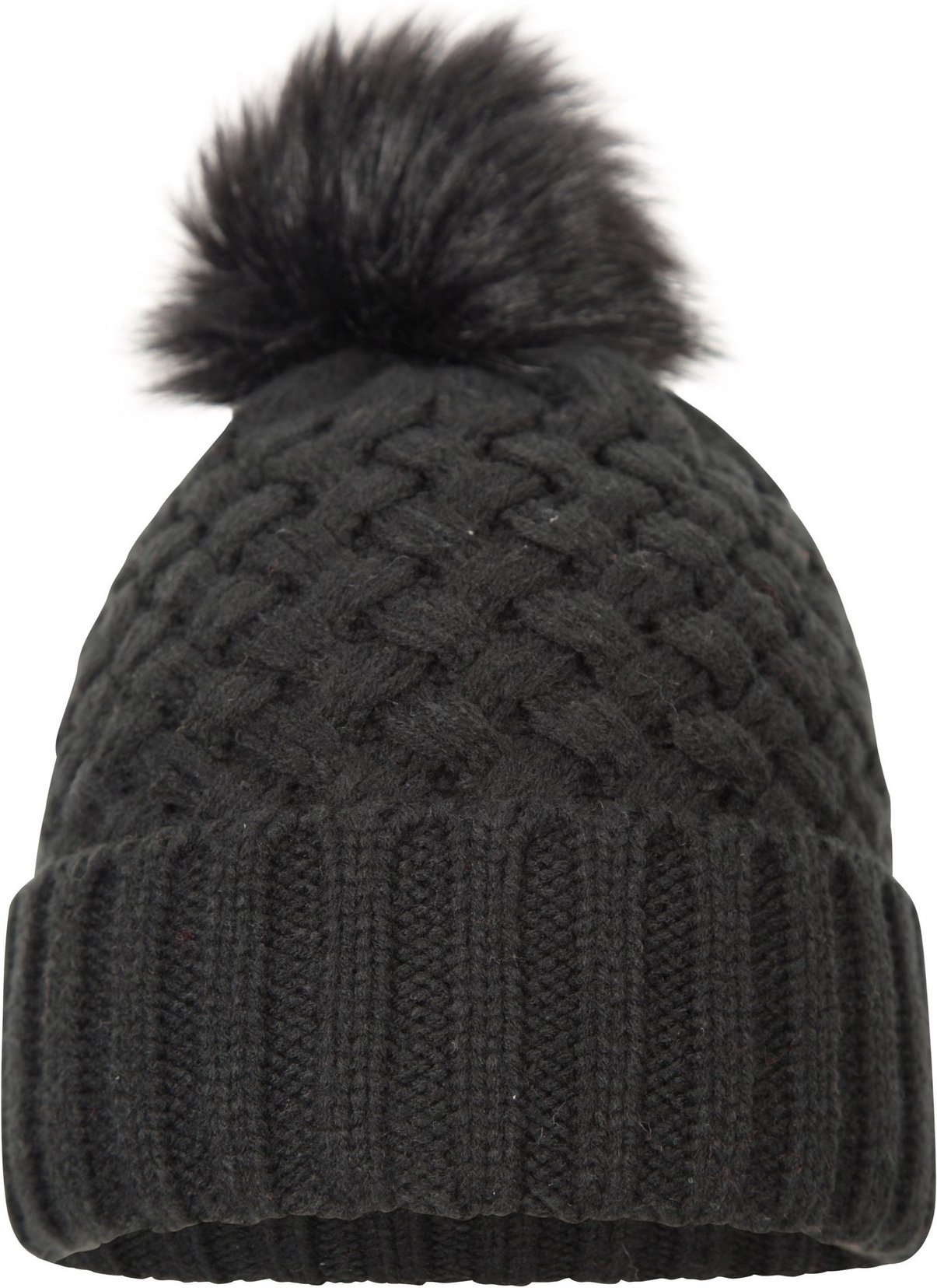 Mountain Warehouse - "Lisbon" Mütze mit Borg gefüttert für Damen (Schwarz)