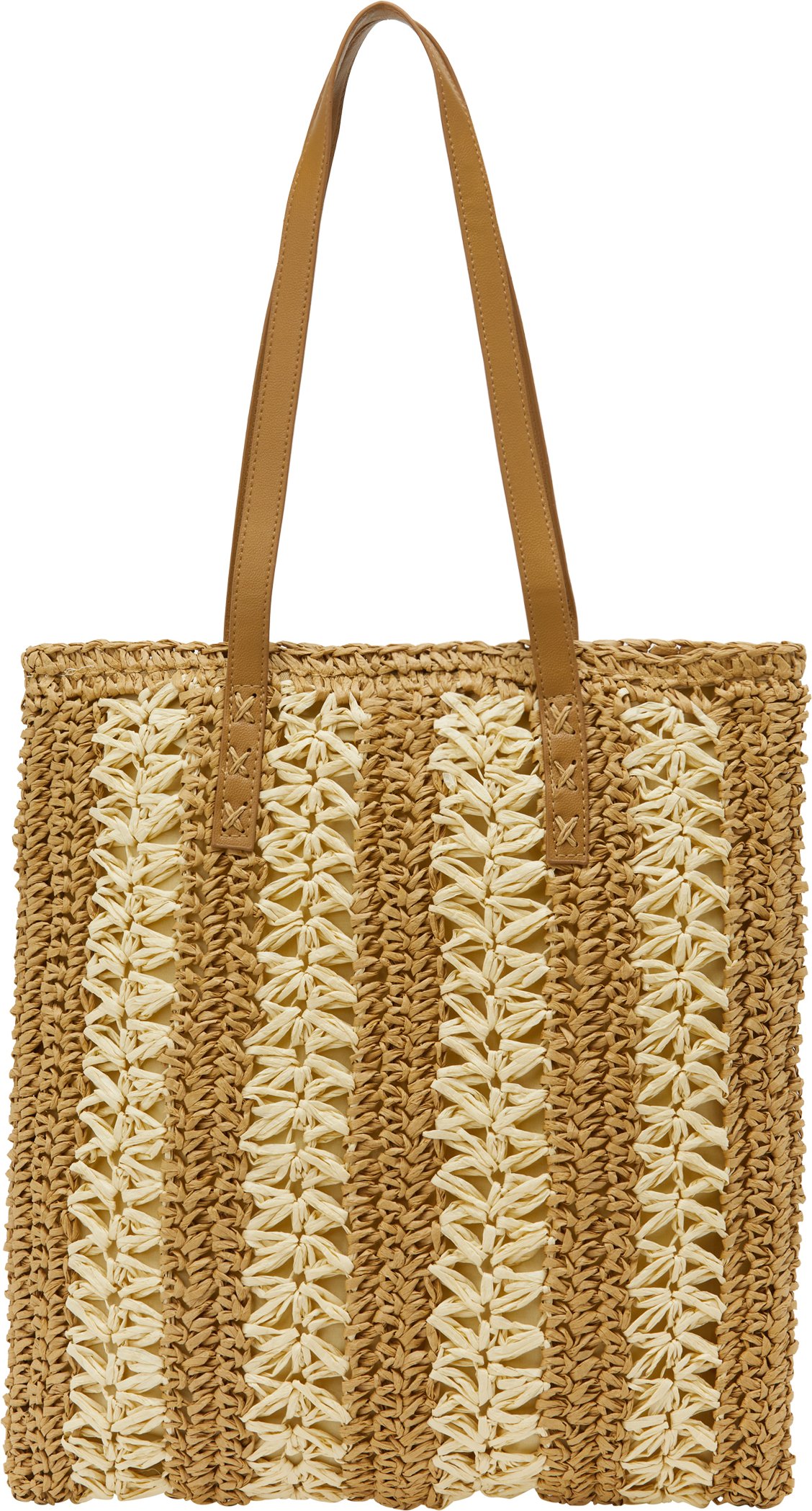 IZIA Einkaufstasche Einkaufstasche Frauen braun