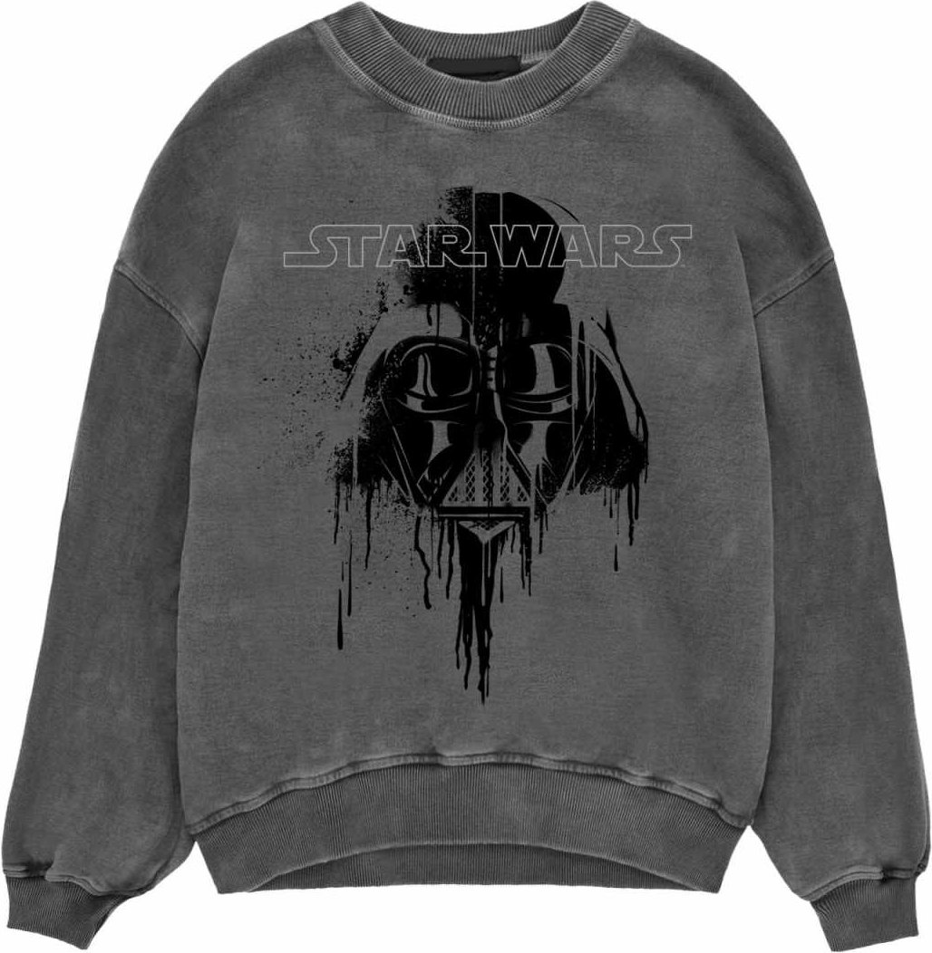 Star Wars - Sweatshirt für Herren/Damen Unisex (Schwarz)