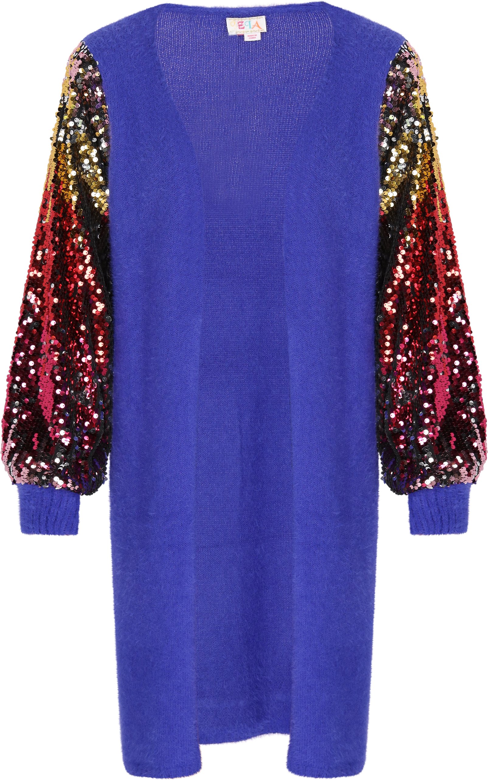 IZIA Strickjacke Damen blau