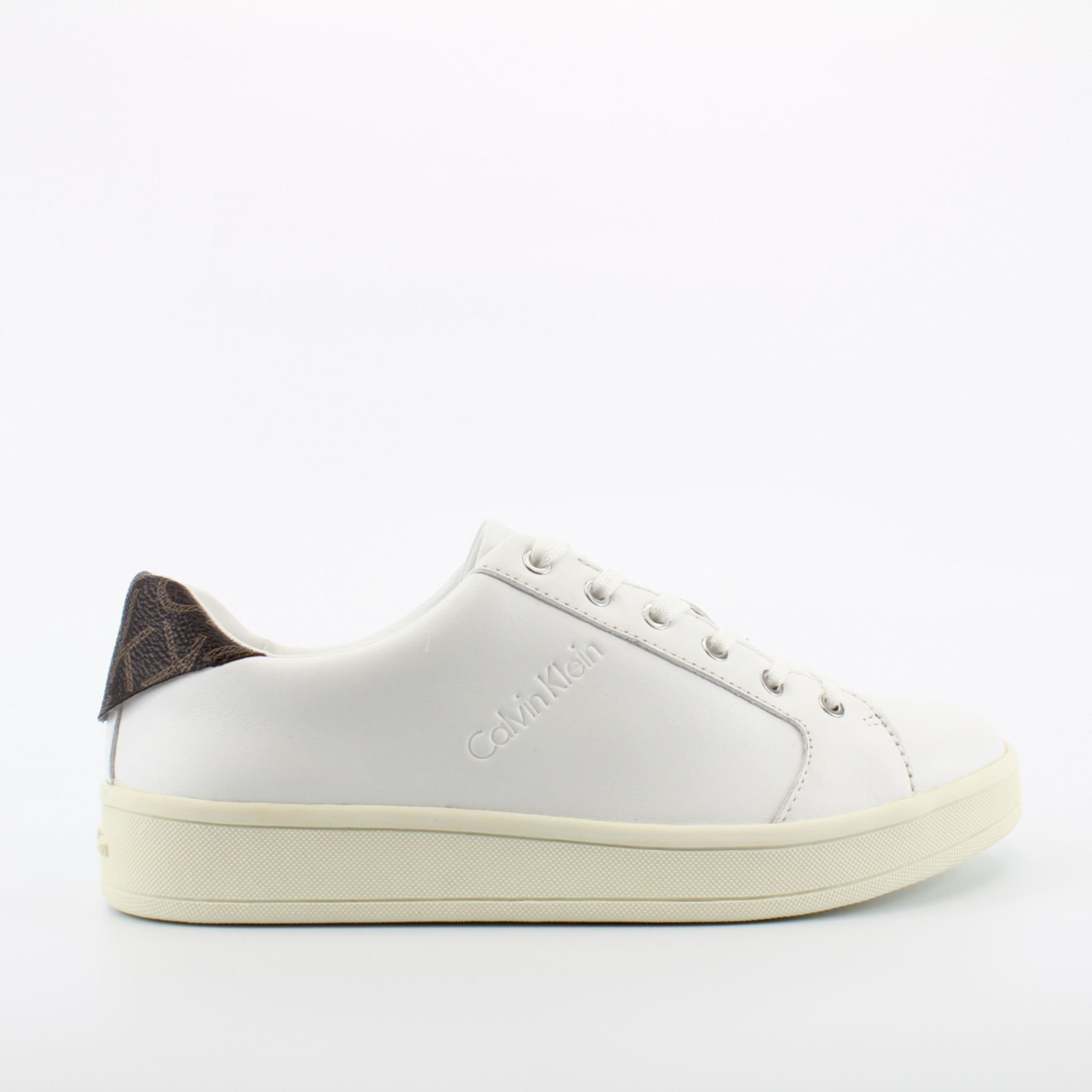 Calvin Klein Sonia Womens White Trainer