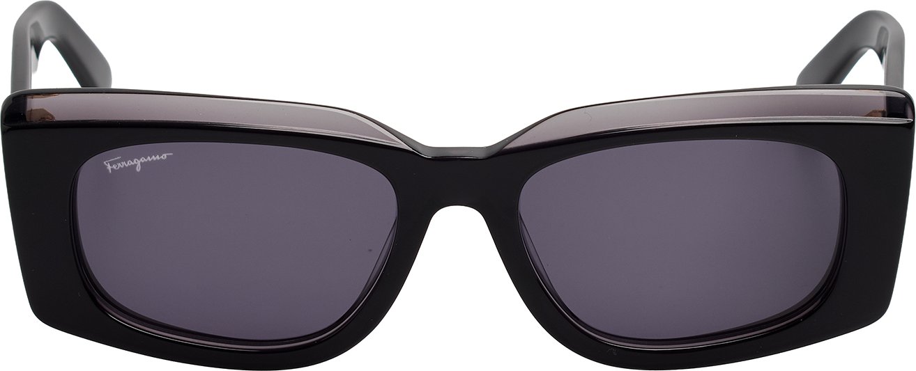 Damen rechteckige Acetat-Sonnenbrille SF1079S