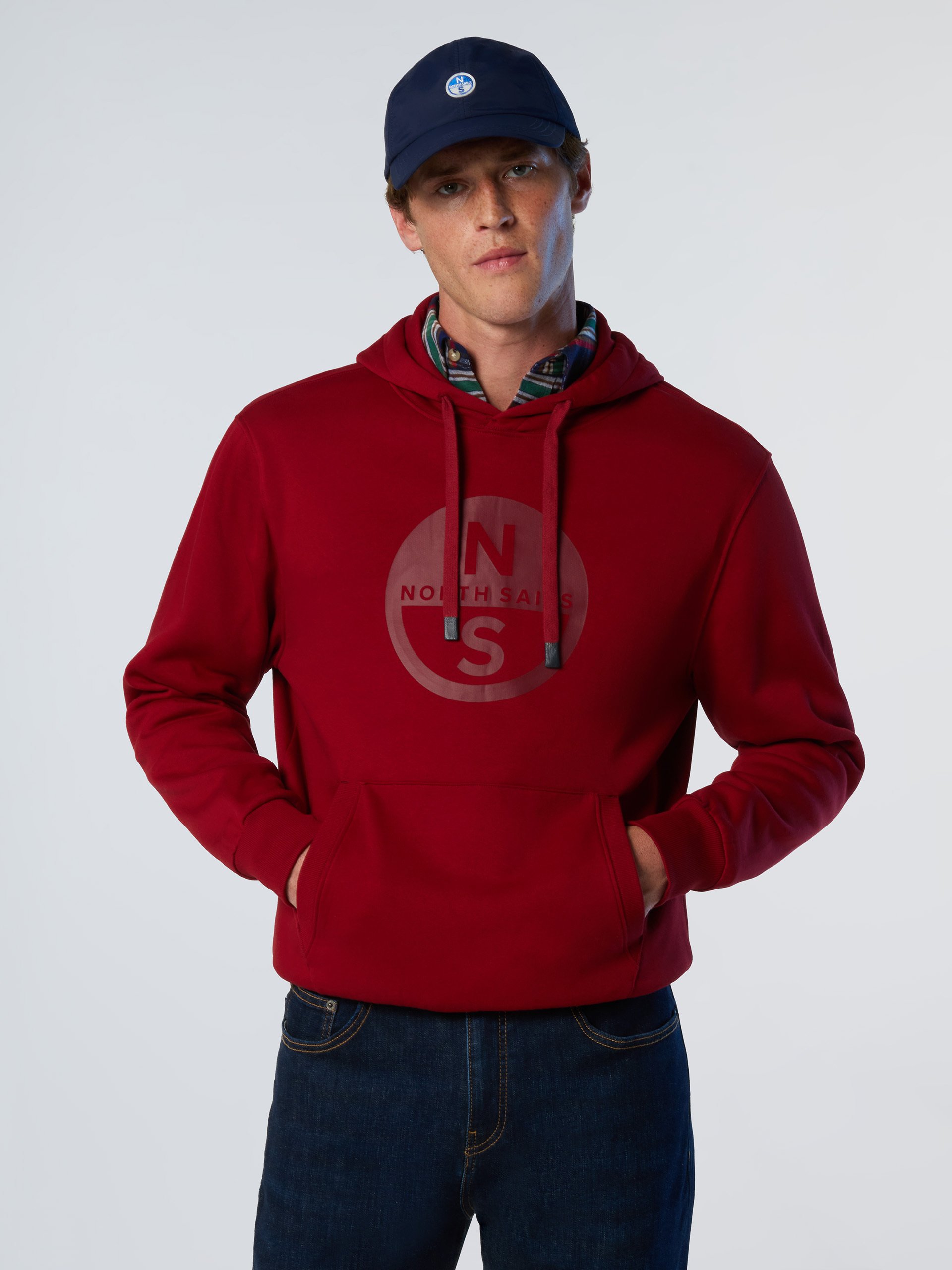 North Sails Kapuzenpullover Mit Maxi-Logo-Print