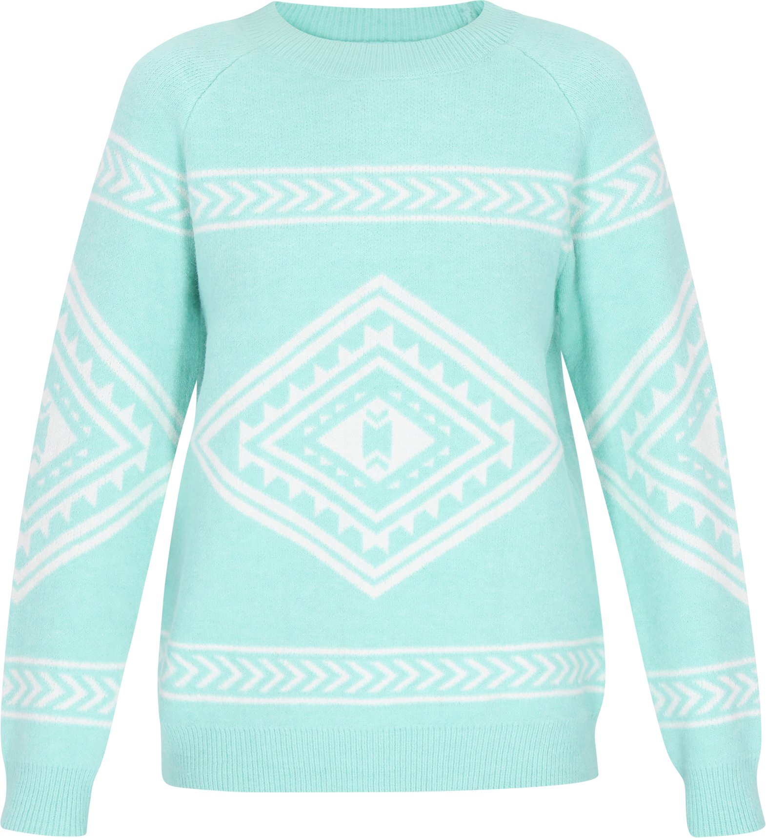 IZIA Pullover Frauen Aqua