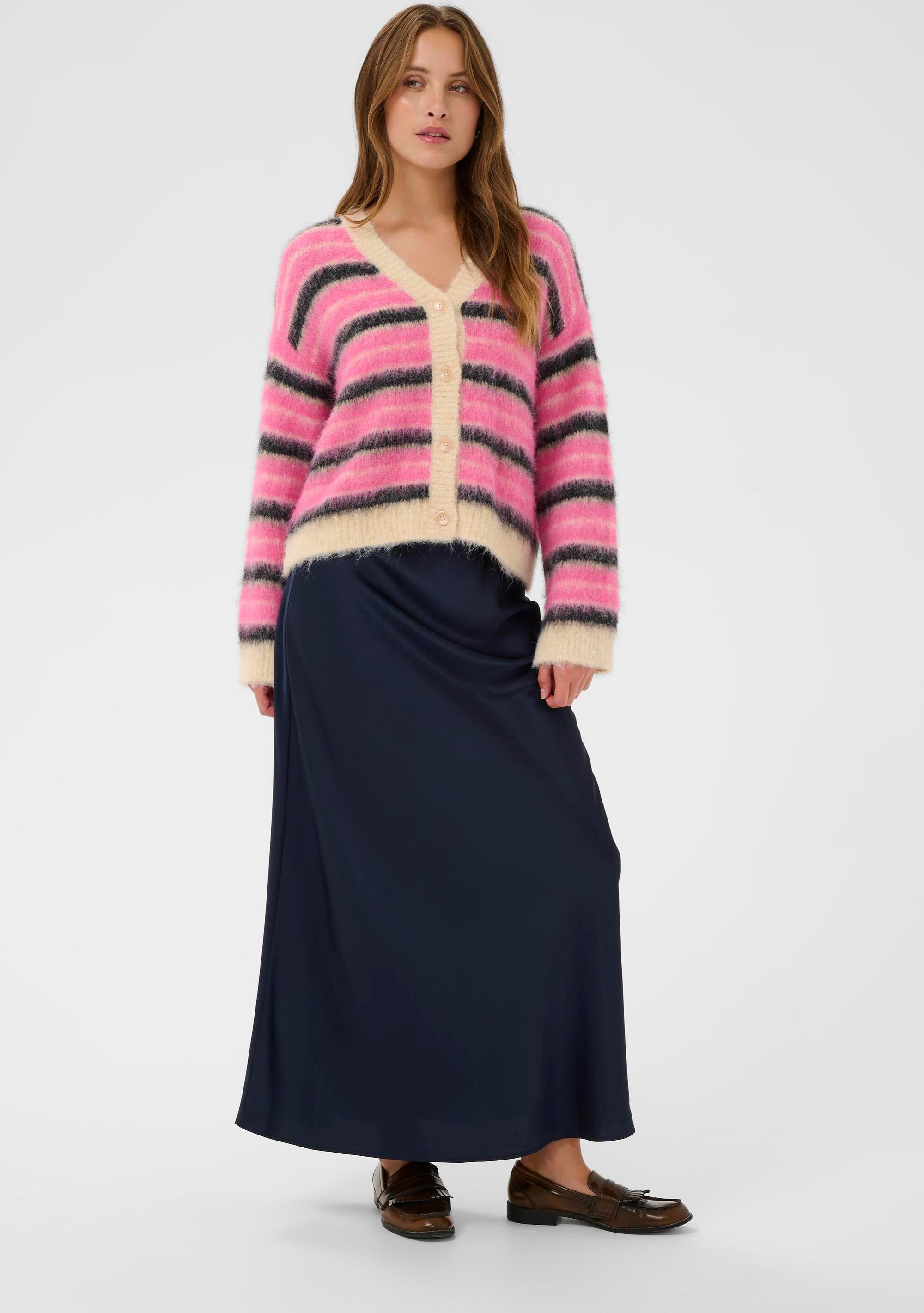 Strickjacke OlmaSZ Strickjacke Lockere Passform