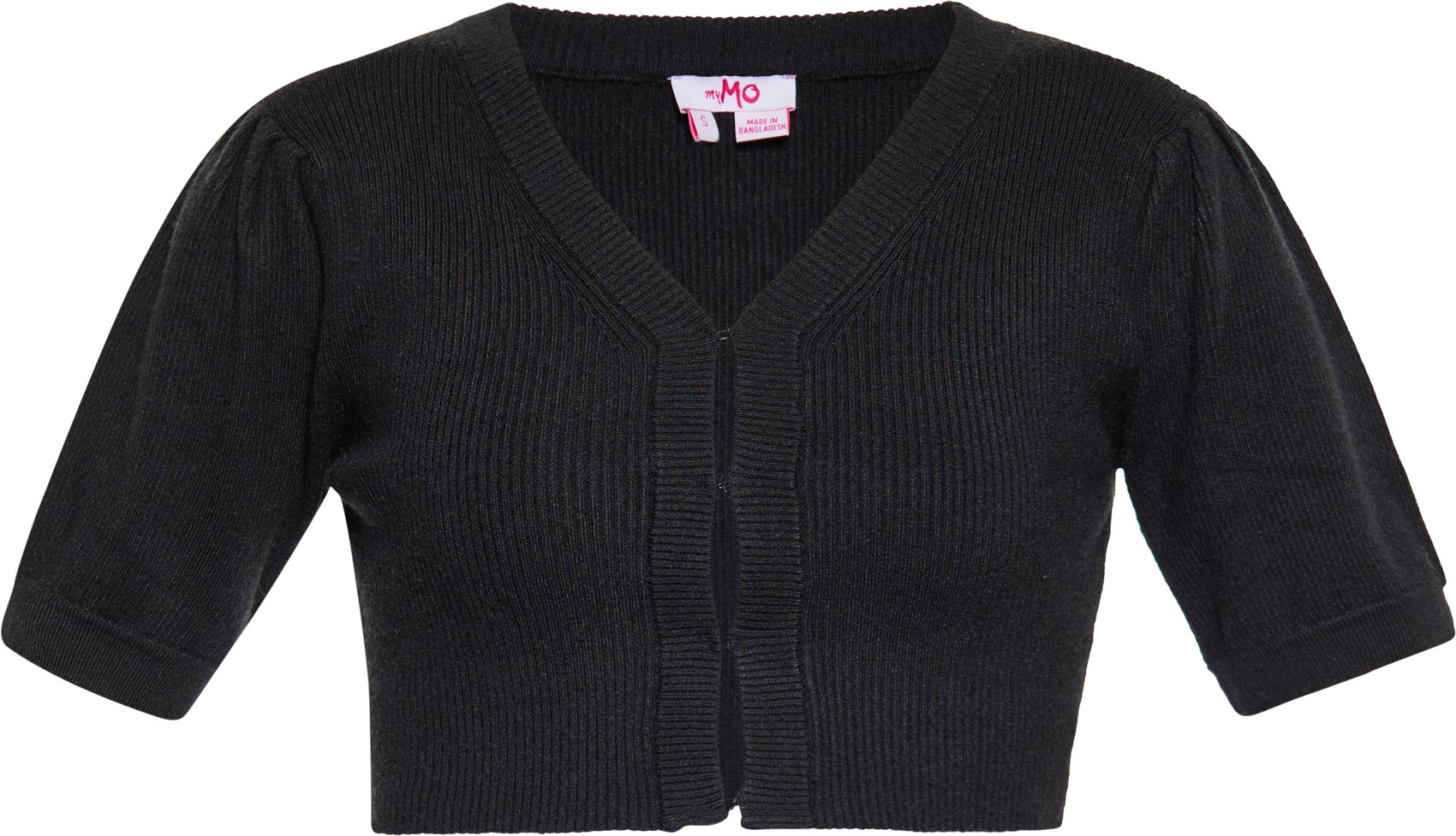 Mymo Strickjacke Damen schwarz