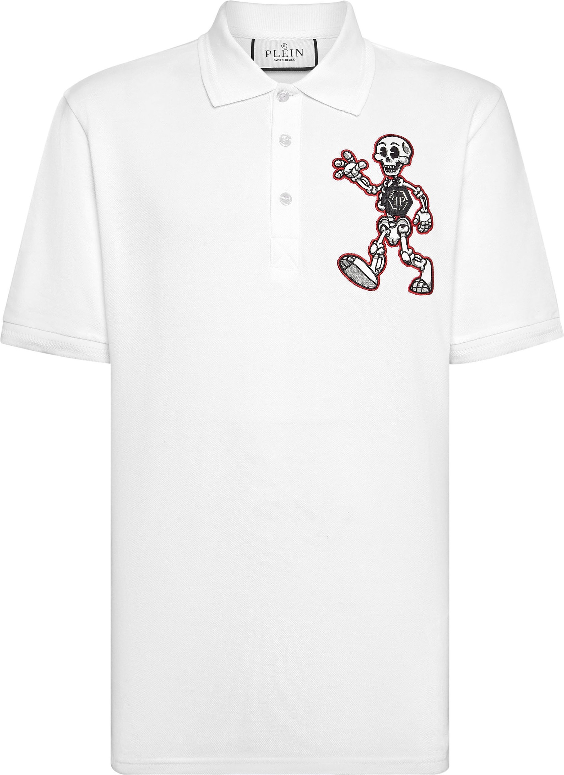 Poloshirt Skull