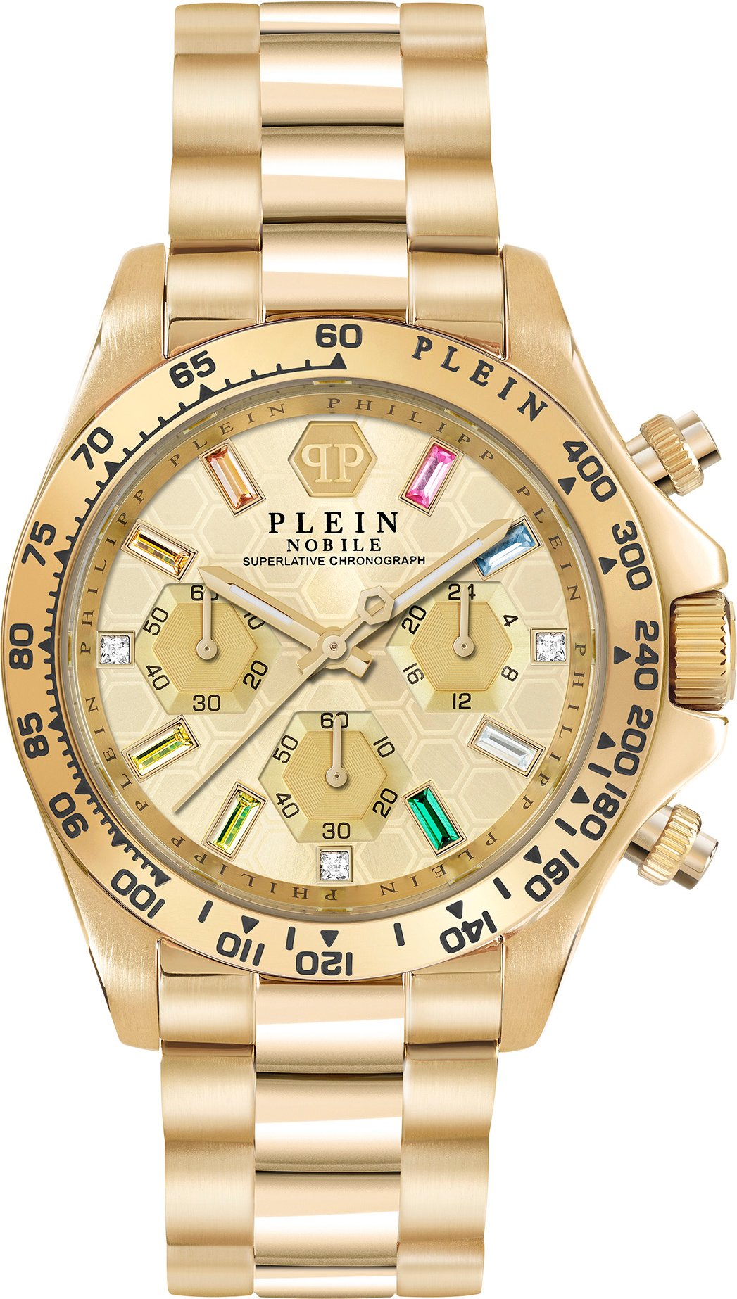 Philipp Plein Nobile Lady Gold Damen Armbanduhr PWSBA0223