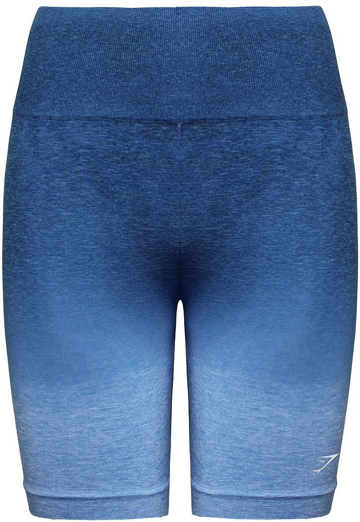 Gymshark adaptieren Ombre nahtlose Frauenblaue Shorts